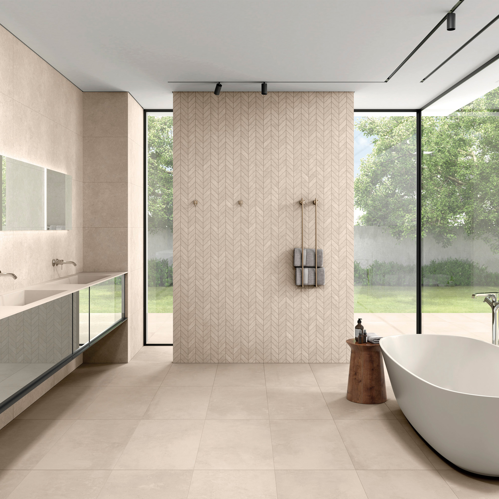 Klinker Arredo Flow Cement Sand 30x60 cm