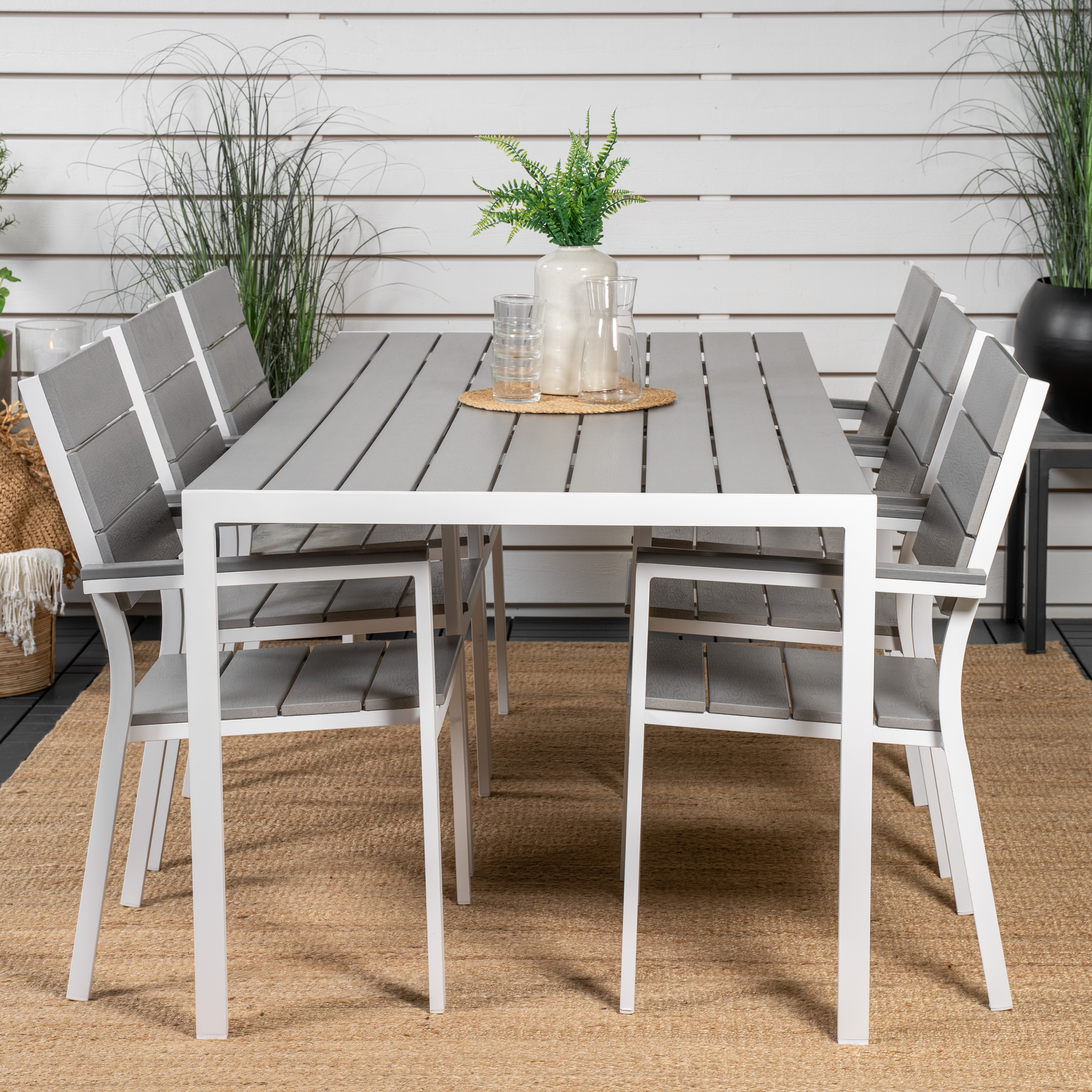Spisegruppe Venture Home Bront 205 med 6 Lova Stoler