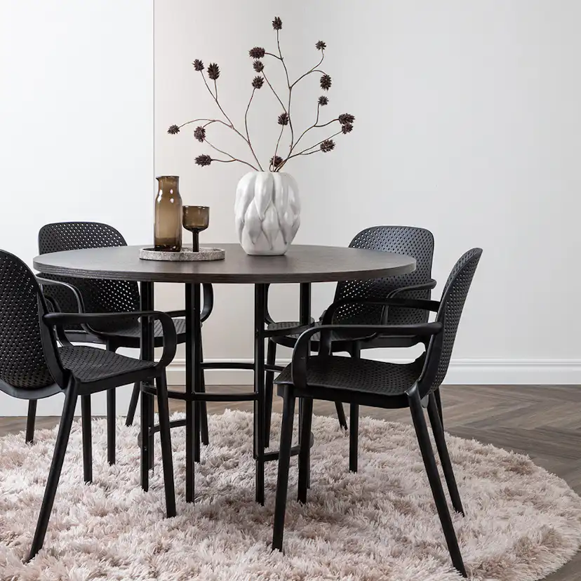Spisegruppe Venture Home Copenhagen med 4 Baltimore Stoler