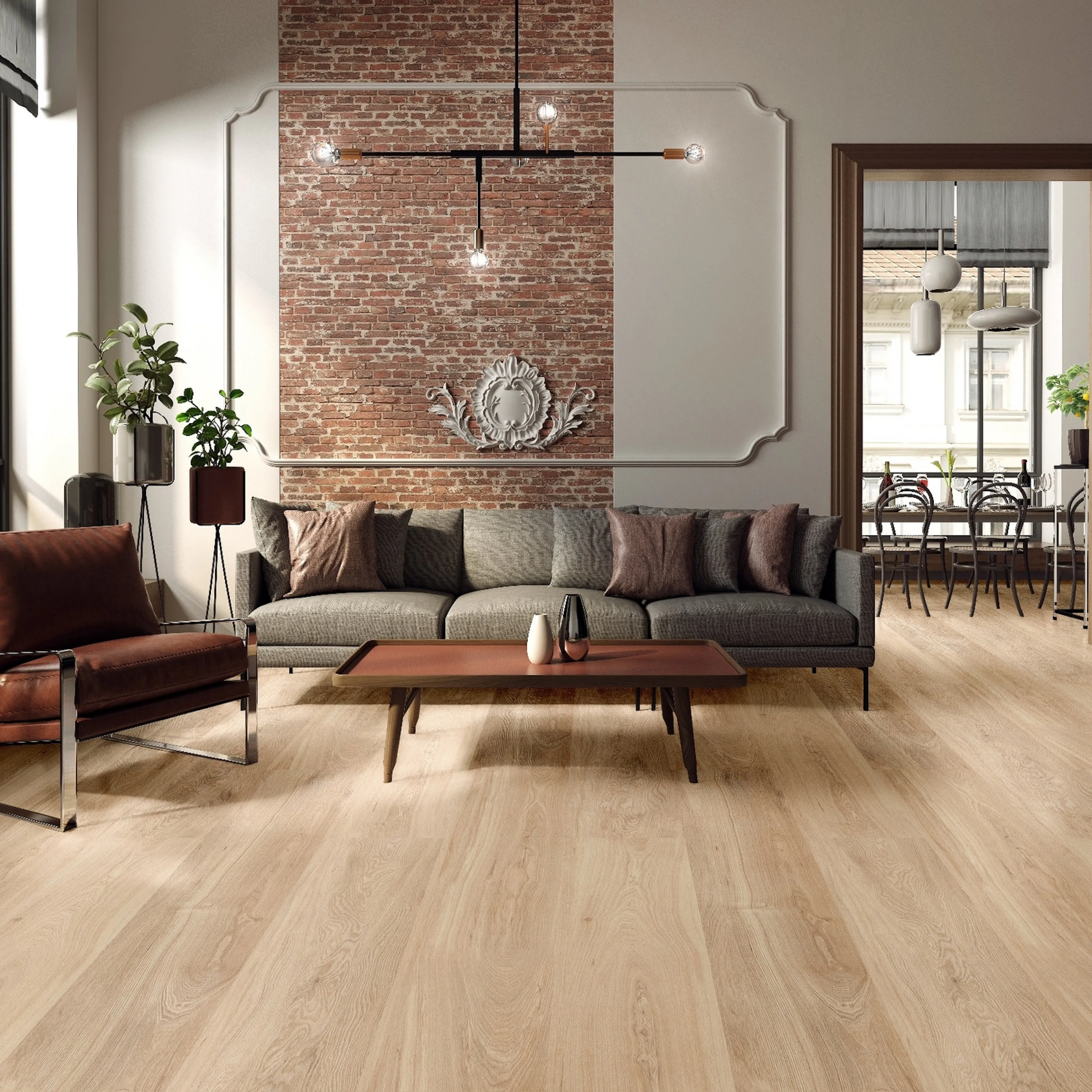 Hybridgulv North Wood Fenja Lys Eik