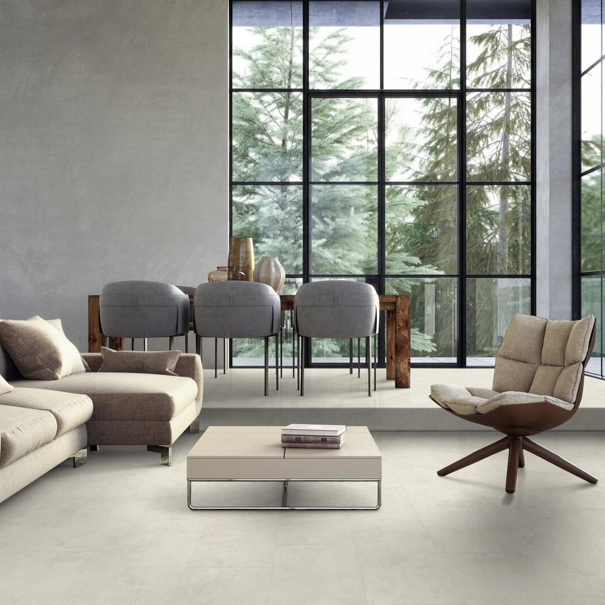 Vinylgulv Gerflor Virtuo 55 Rigid Acoustic Tavla Clear