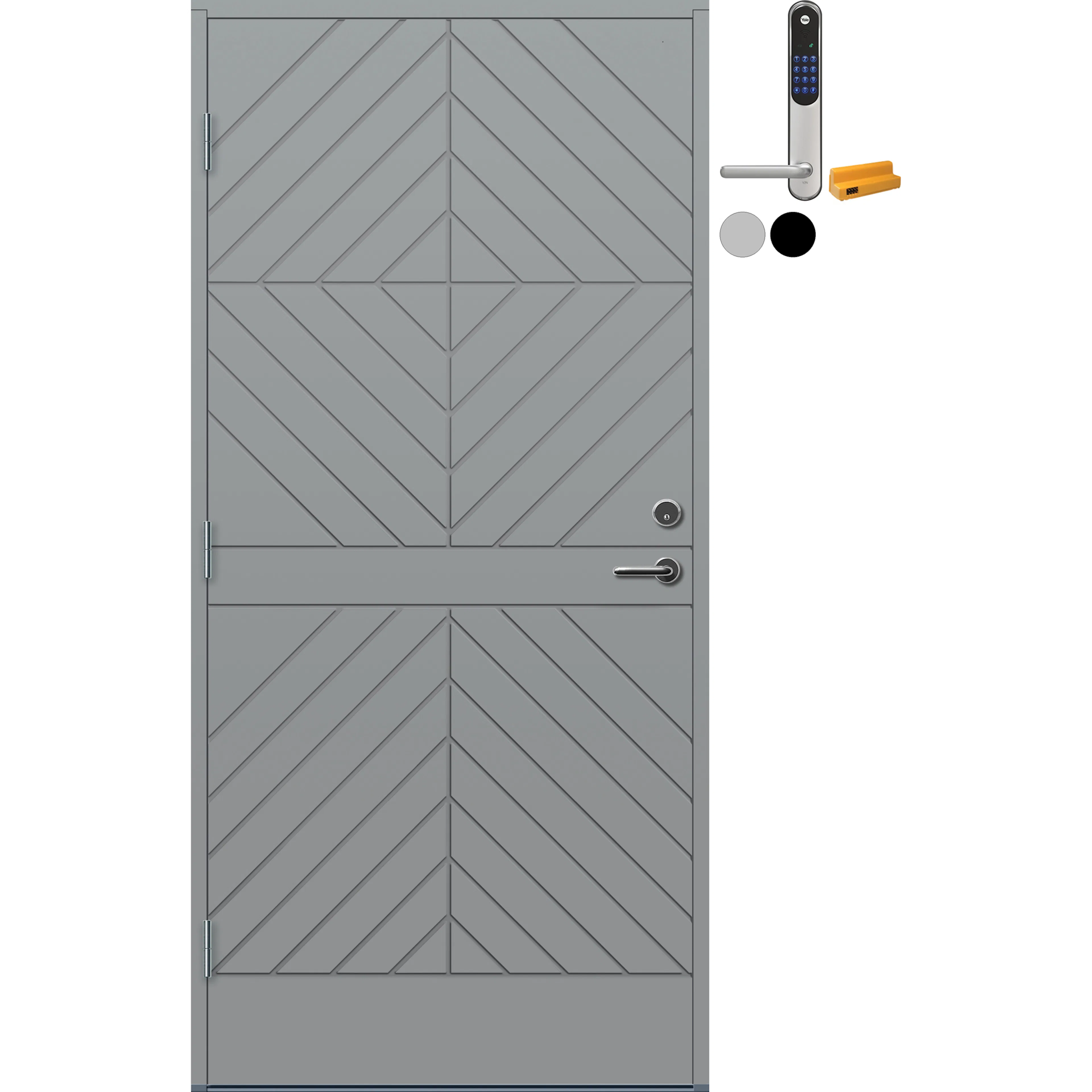 NCS S-3502-B, Lys Grå