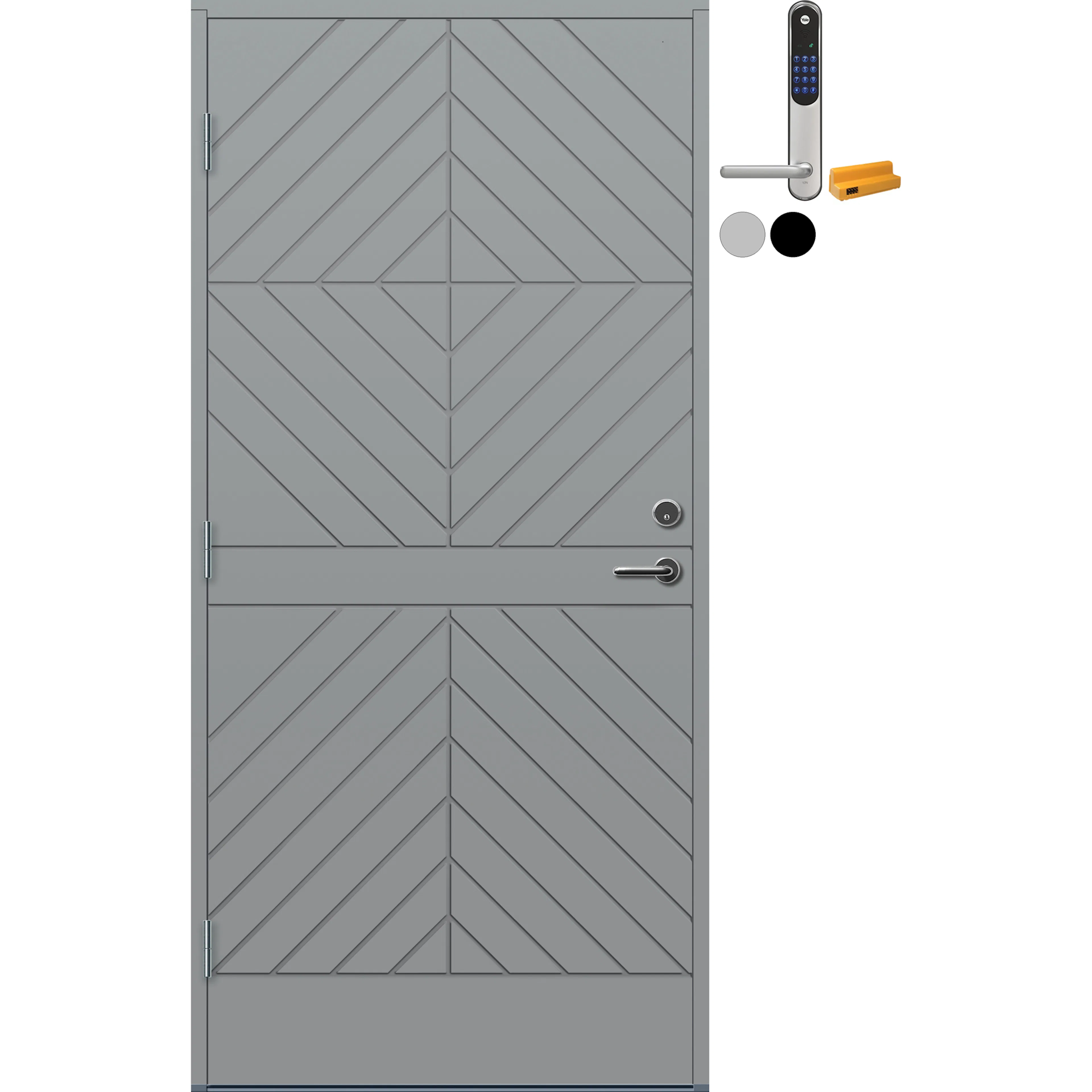 NCS S-3502-B, Lys Grå