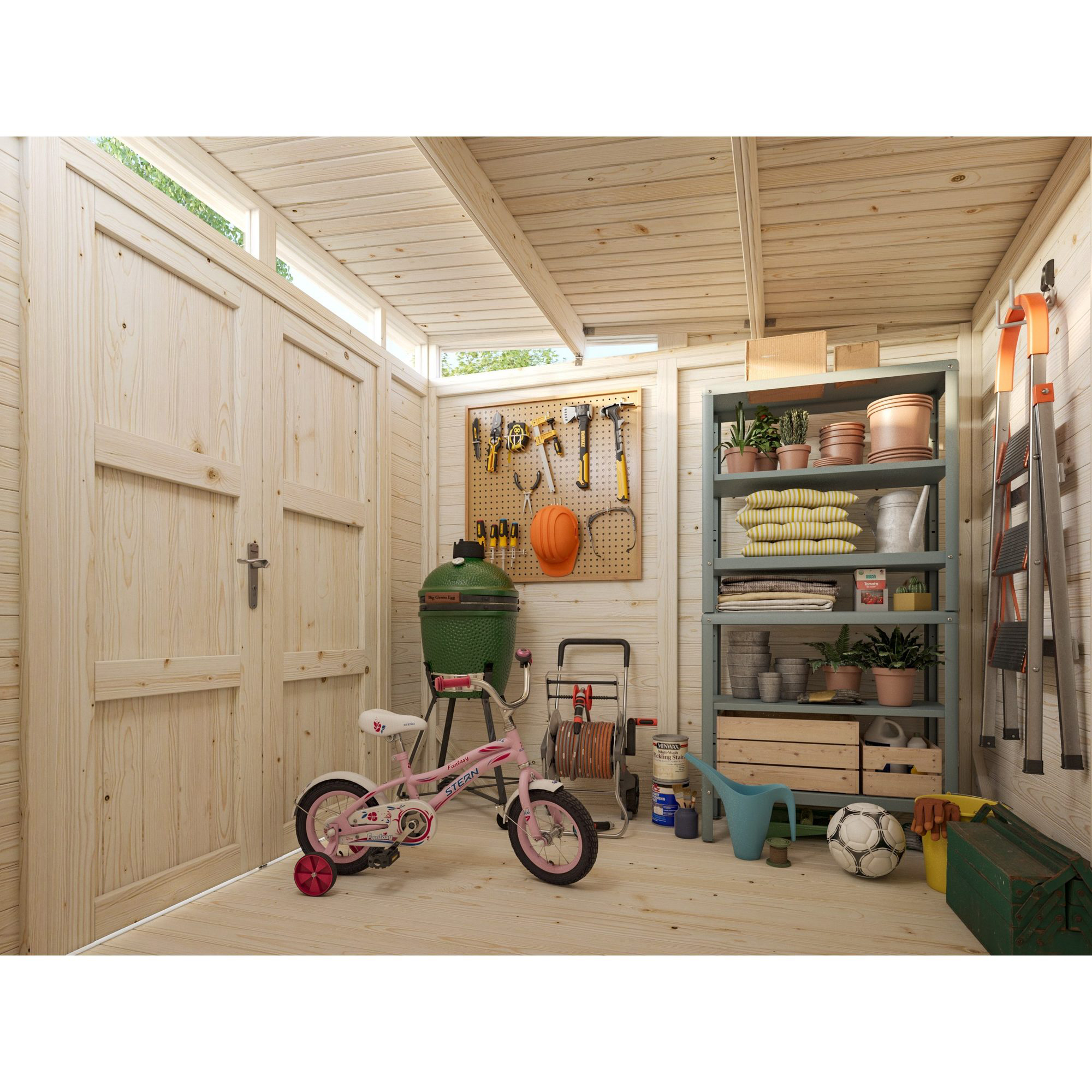 Redskapsbod Palmako Elias 5,0 m² (inv. 4,9 m²)