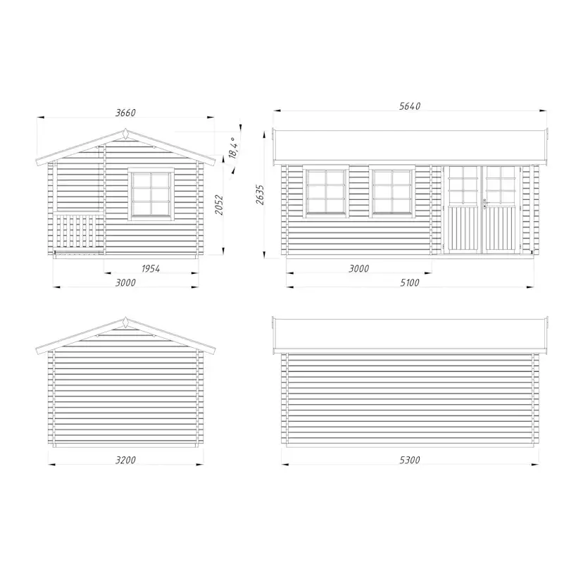 Anneks Palmako Susanna 12,4 m2