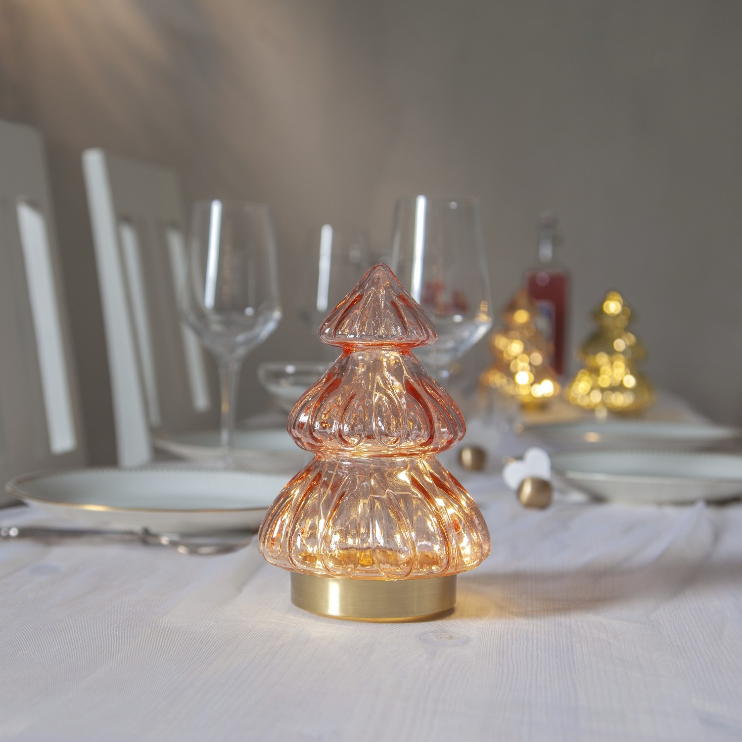 Glassdekorasjon Star Trading Glassgran Abete BO