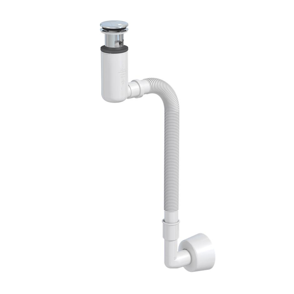Bottenventil INR Easy-Clean Pop-Up med Vattenlås