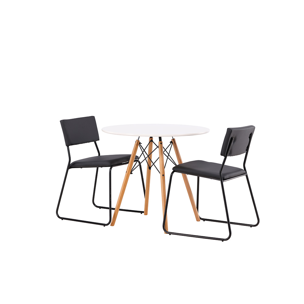 Spisegruppe Venture Home Danburi Ø 60 cm med 2 Kenth Stoler