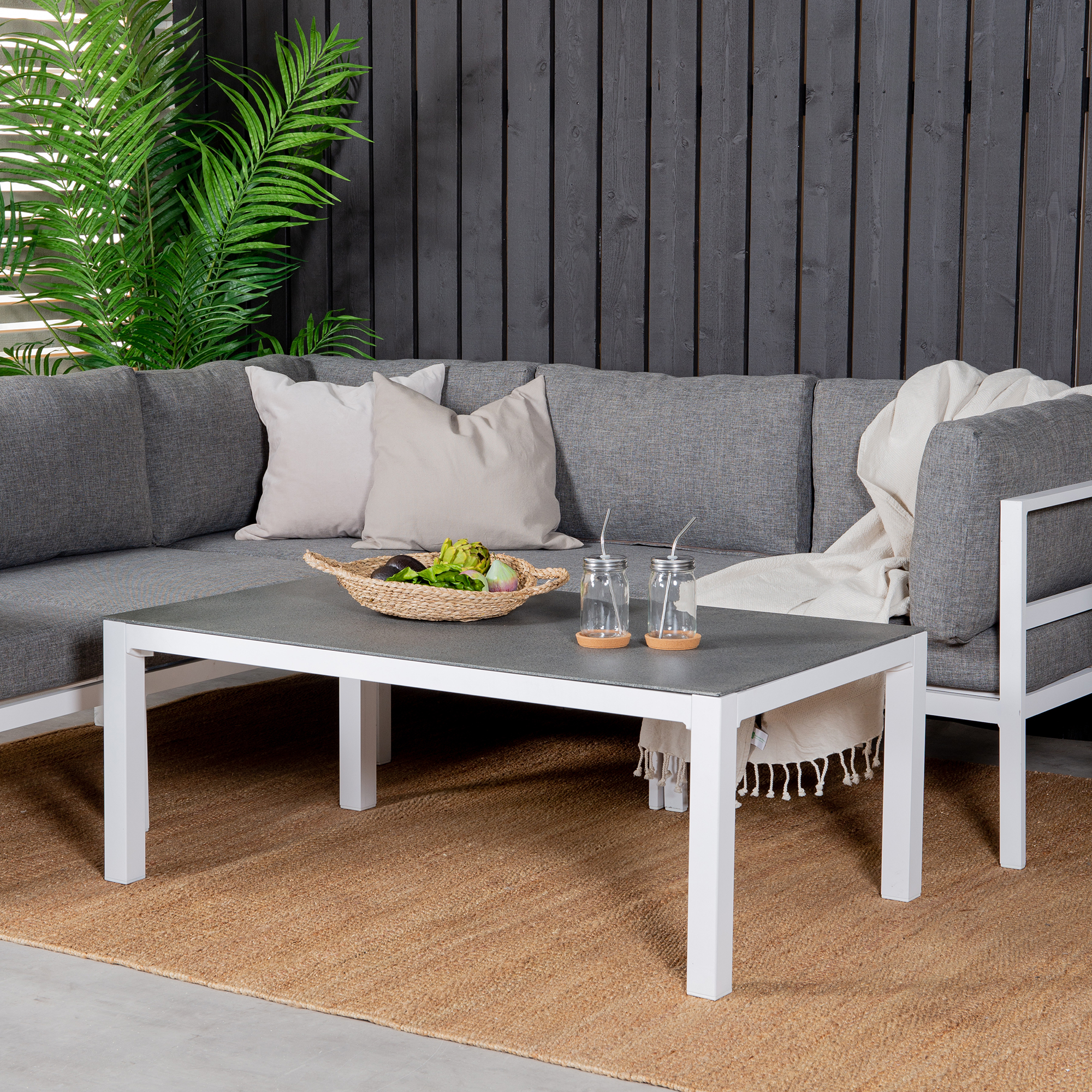 Loungegruppe Venture Home Copacabana med Belle Sofabord 2+3 Utendørs