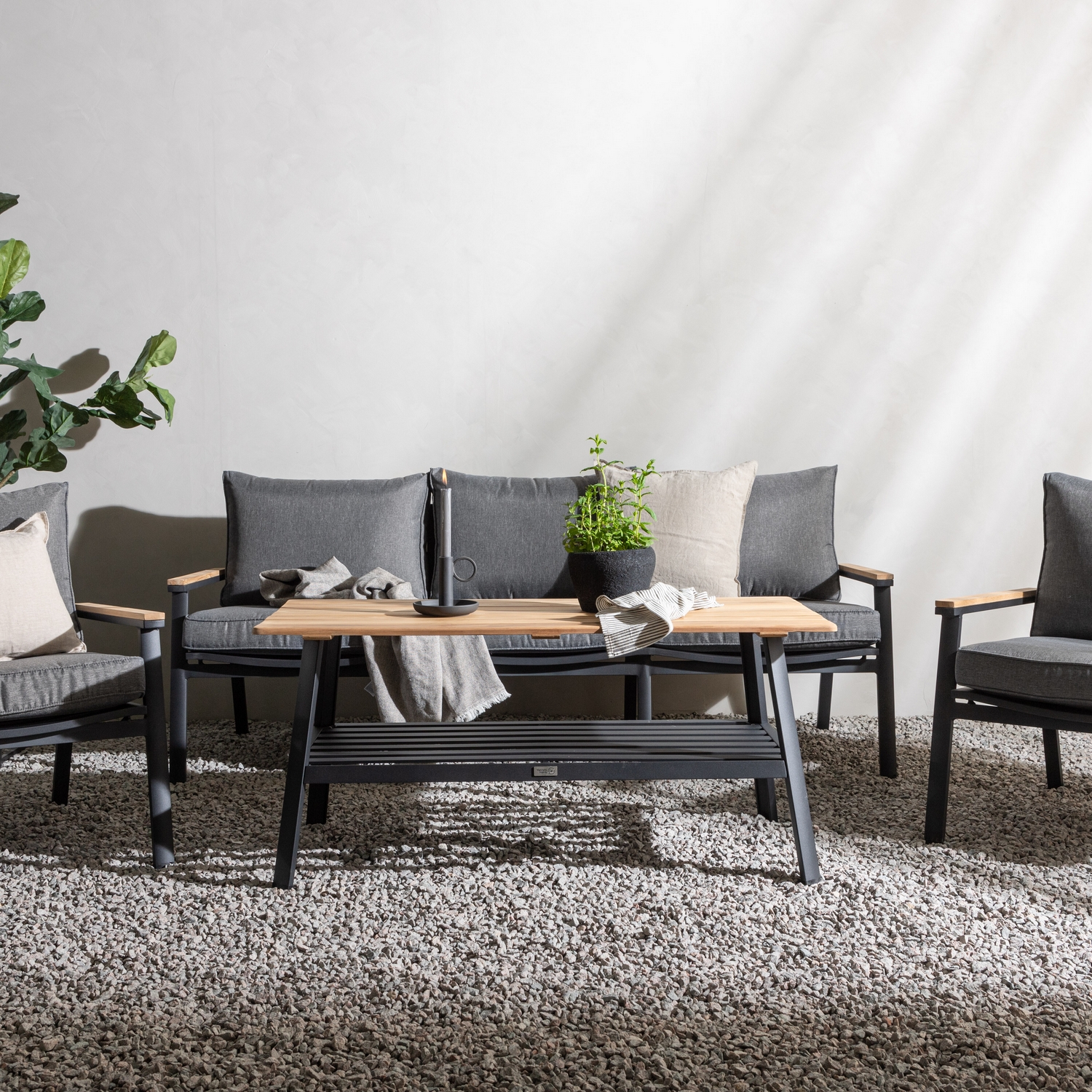 Loungegruppe Venture Home Brasilia Utendørs