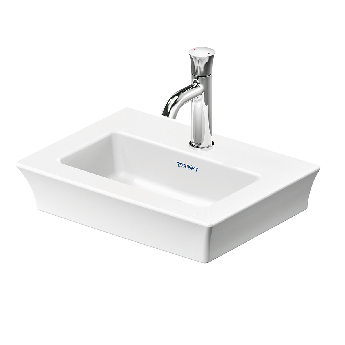 Servant Duravit White Tulip Hvit Høyblank 450 mm