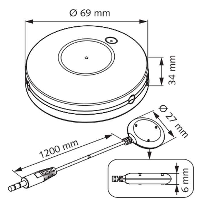 Vannvarsler Malmbergs SmartHome Wifi