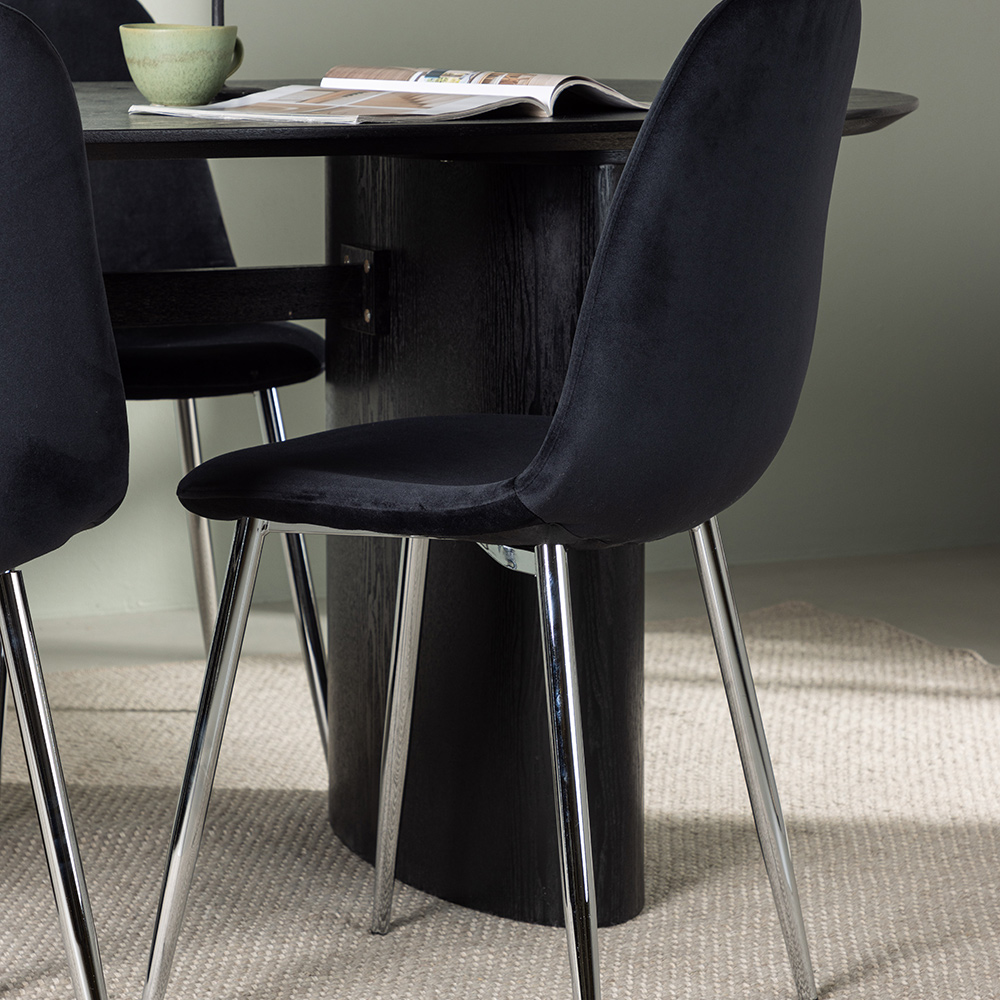 Spisegruppe Venture Home Isolde med 4 stk Polar Stoler