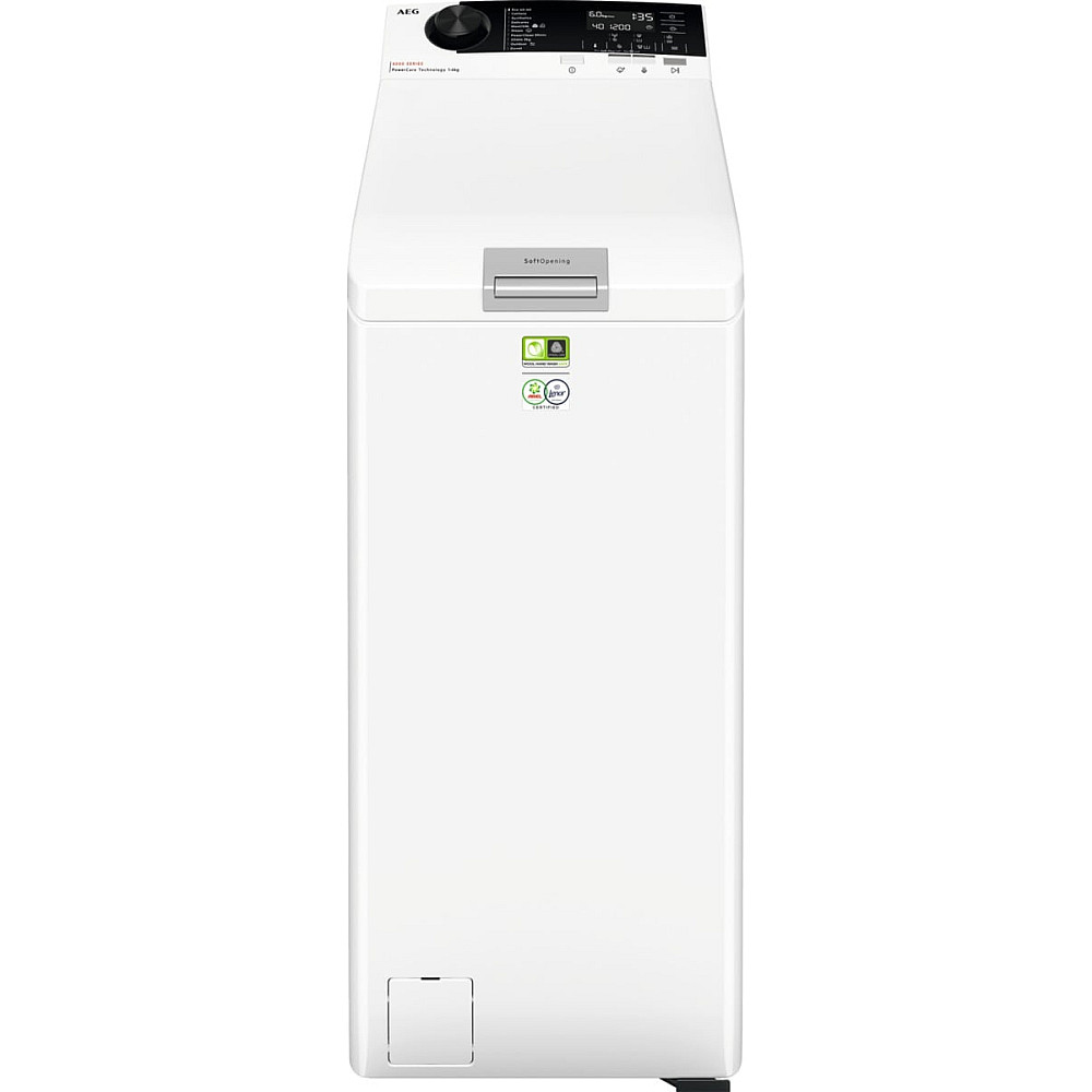 Toppmatet Vaskemaskin AEG LTR8A631E1 8000-serien Hvit med PowerCare og ProSteam