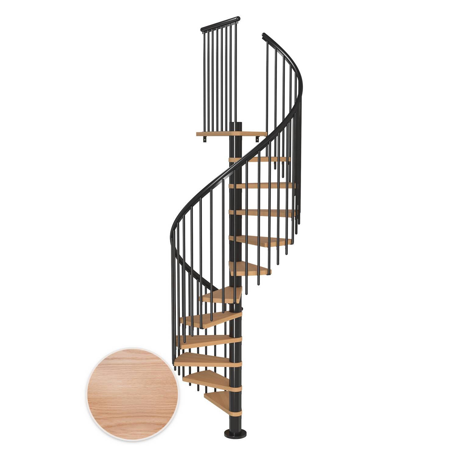 Spiraltrapp Dolle Montréal Eik Multiplex Classic 4