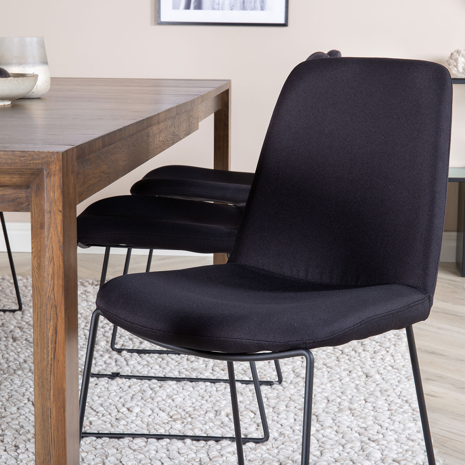 Spisegruppe Venture Home Slider med 6 Muce Stoler