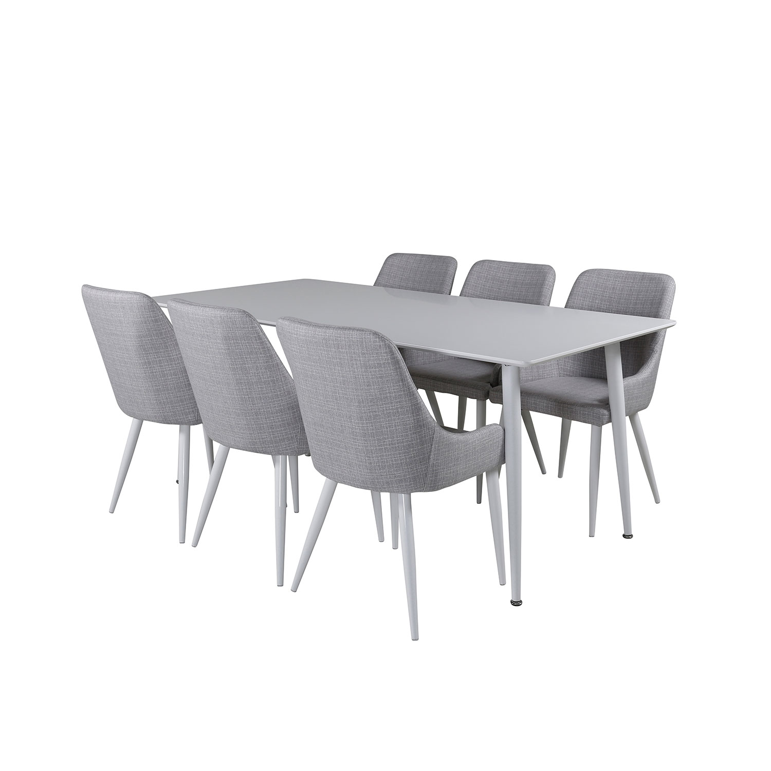 Spisegruppe Venture Home Polar med 6 Plaza Stoler