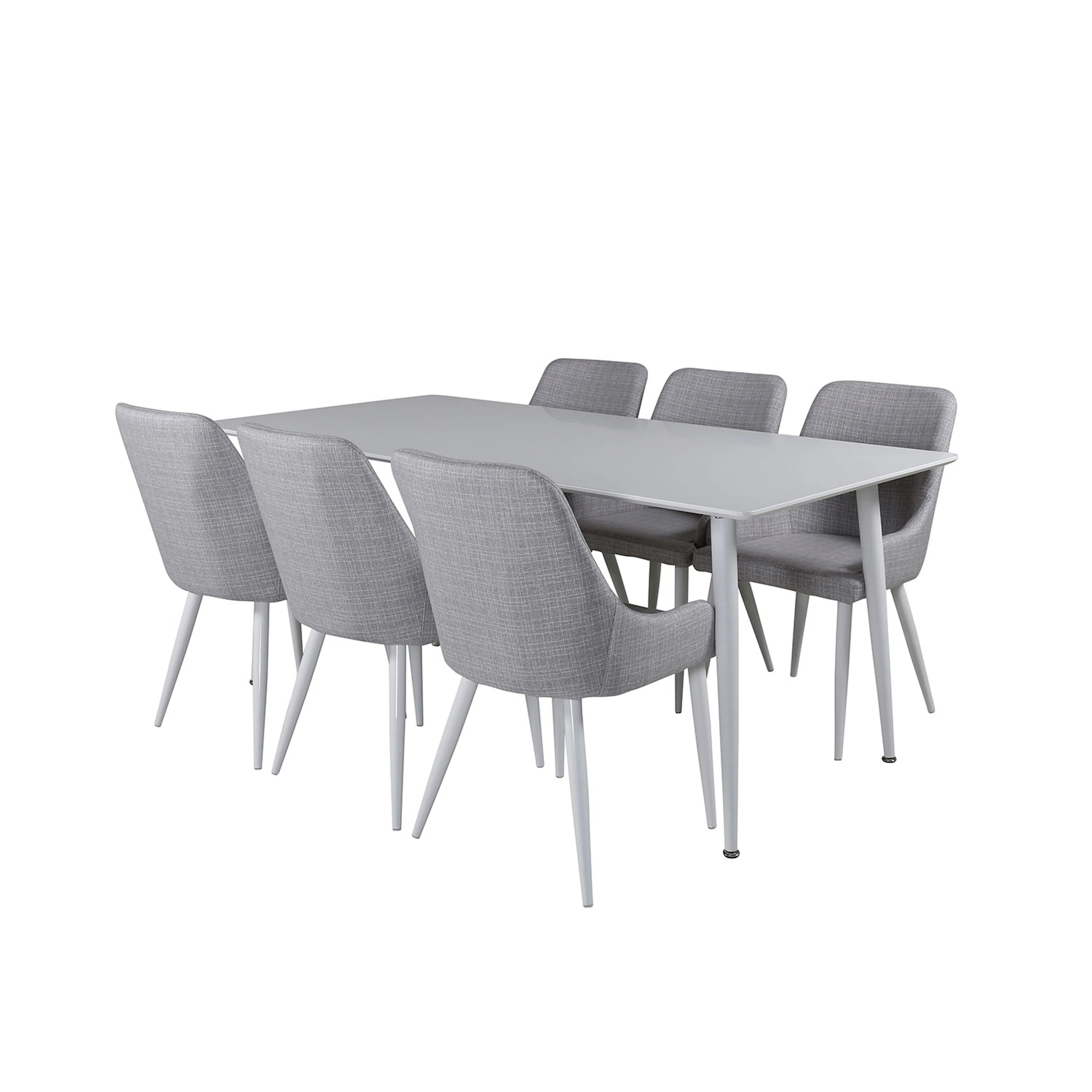 Spisegruppe Venture Home Polar med 6 Plaza Stoler