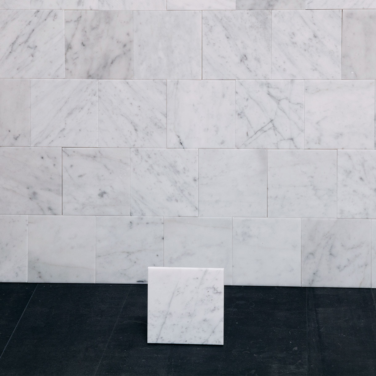 Marmor Arredo Bianco Carrara C Honed Hvit 15x15 cm