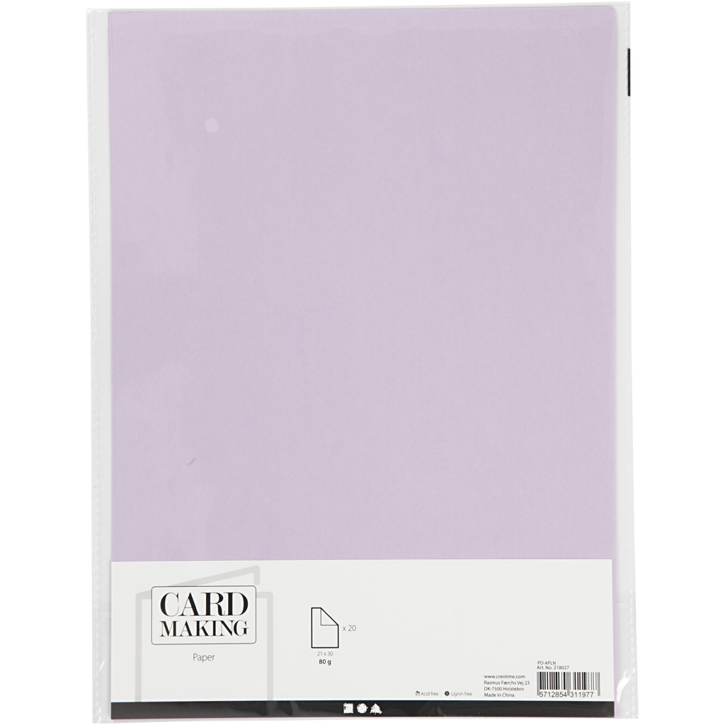 Papir Creativ Company A4 210x297 mm 20 stk/1 Pk