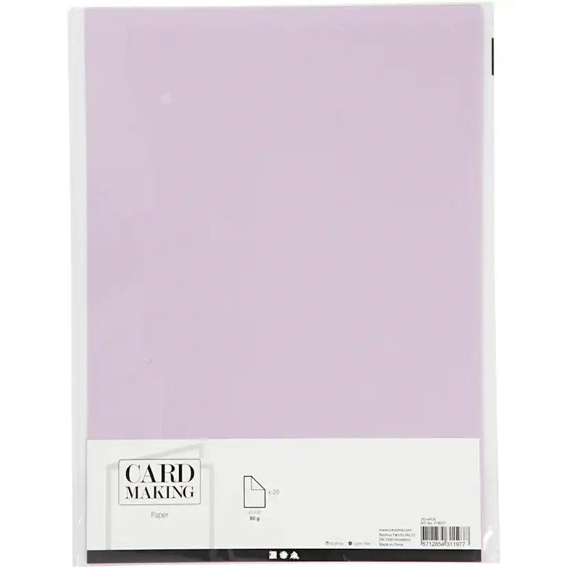 Papir Creativ Company A4 210x297 mm 20 stk/1 Pk