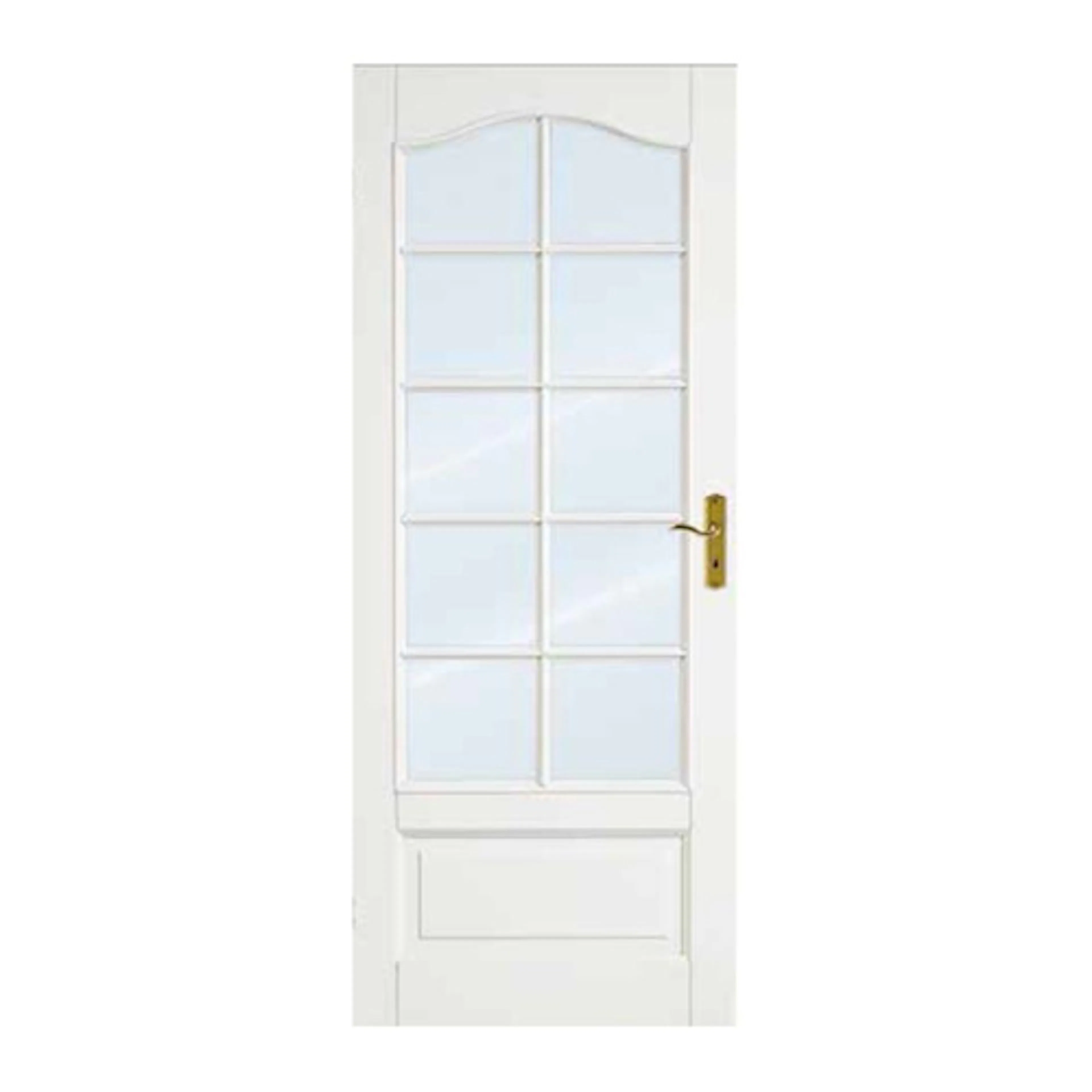 Innerdør Scanflex Pernille Hvit Klarglass 2x5