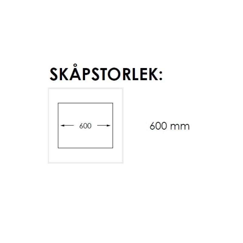 Kjøkkenvask Nordic Tech Edge 54 K X Nikkel