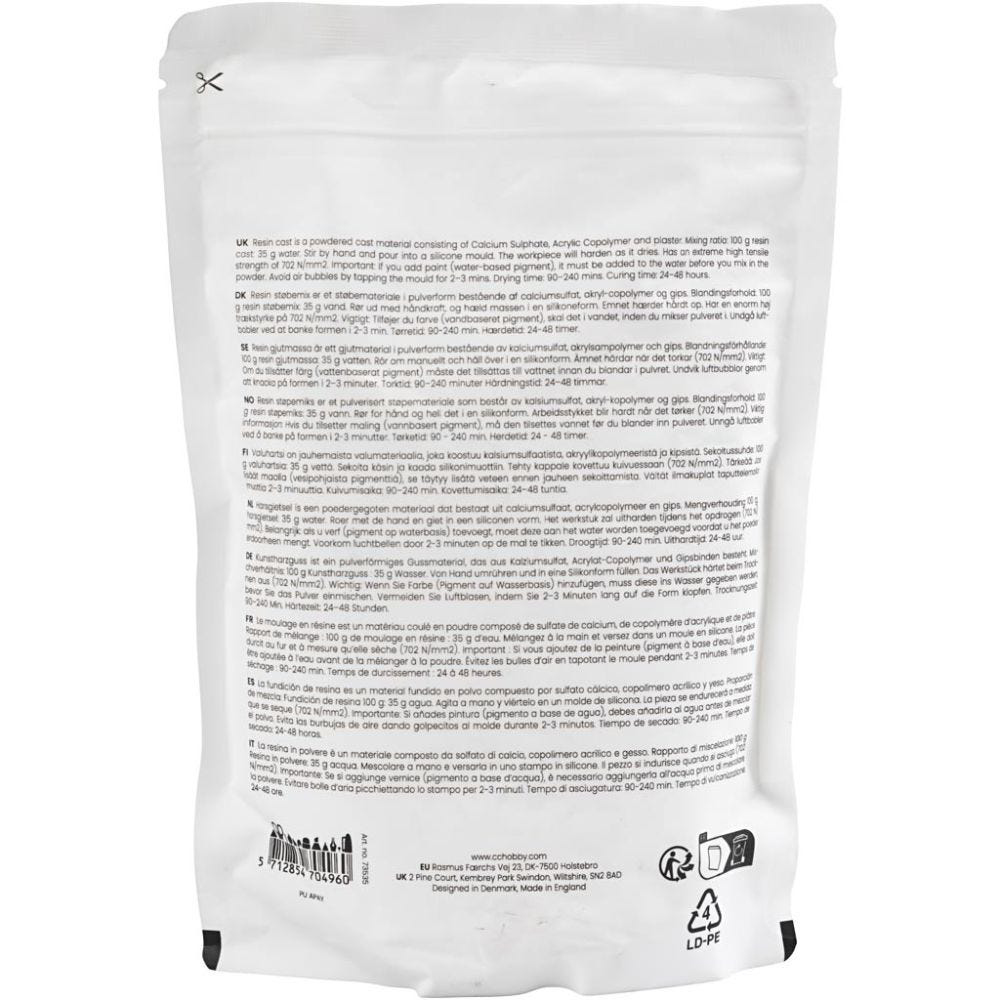 Resin Støpemiks Creativ Company 800 g