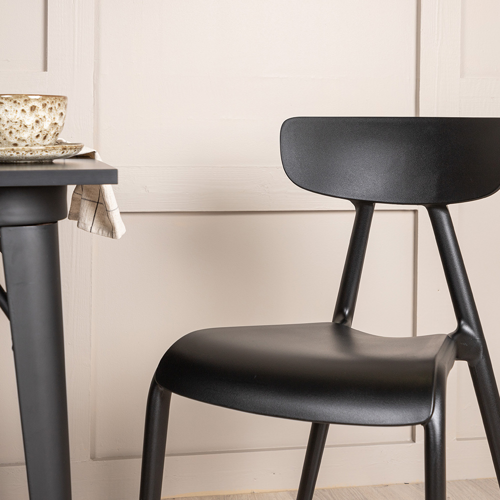 Spisegruppe Venture Home Tempe 80 cm med 2 Ursholmen Stoler