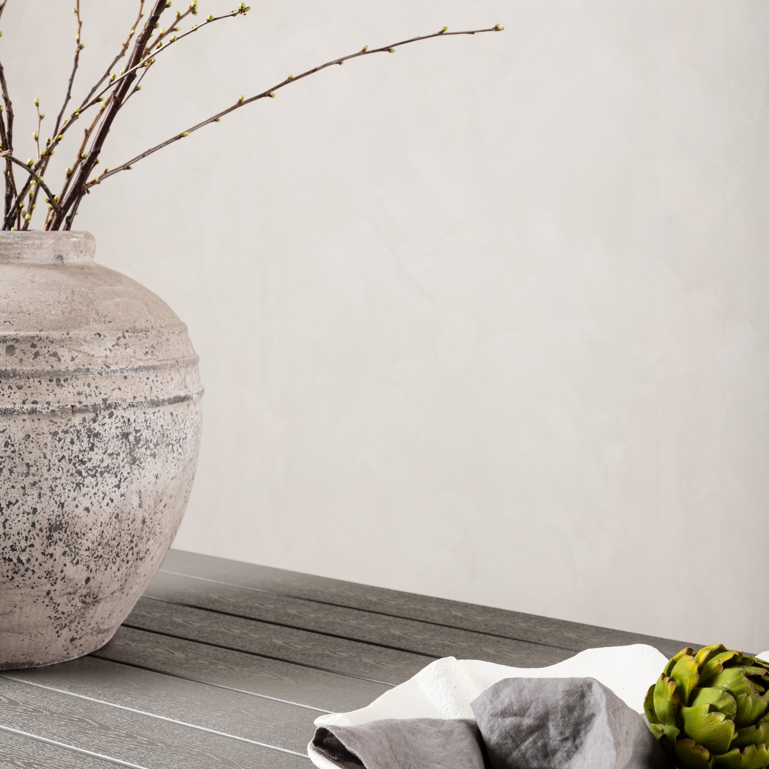 Break Table 205*90 - White/Grey Hvit/Grå