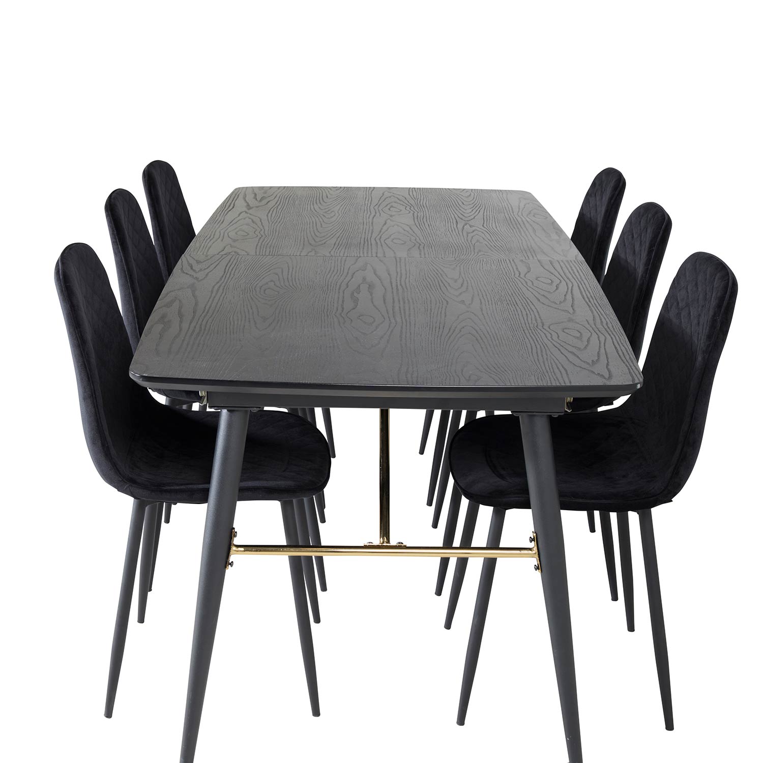 Spisegruppe Venture Home Gold med 6 Polar Stoler