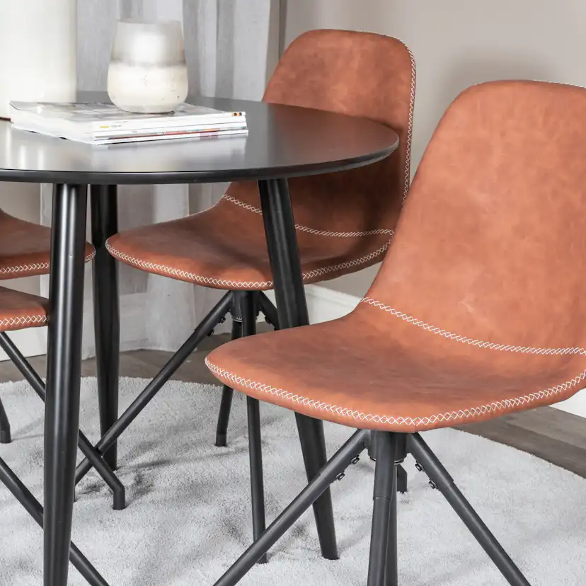 Spisegruppe Venture Home Plaza med 4stk Polar Stoler