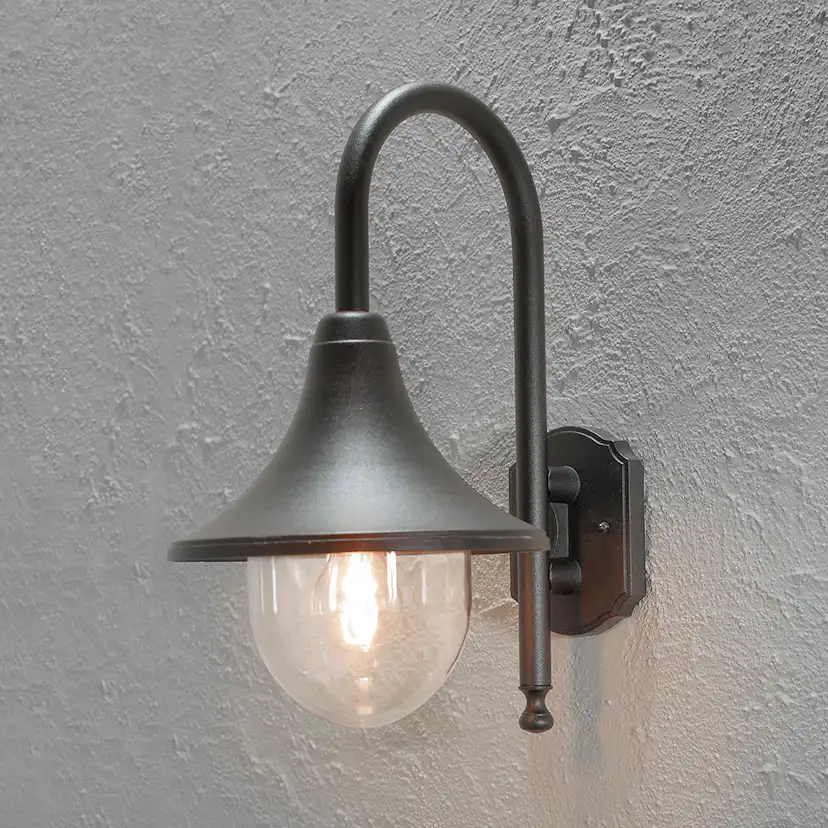 Vegglampe Gnosjö Konstsmide Bari E27 Ned