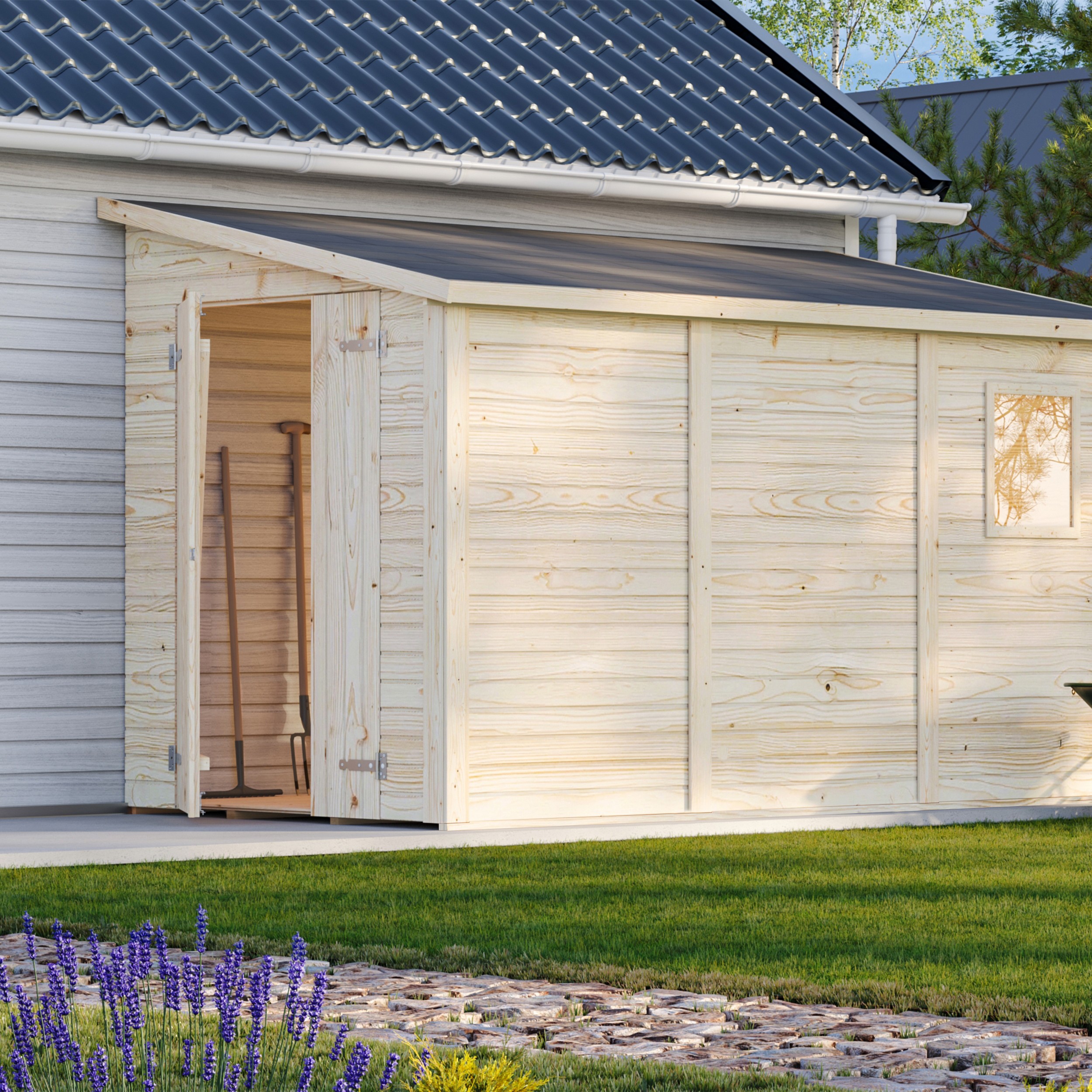 Redskapsbod Palmako Mia 5,4 m2