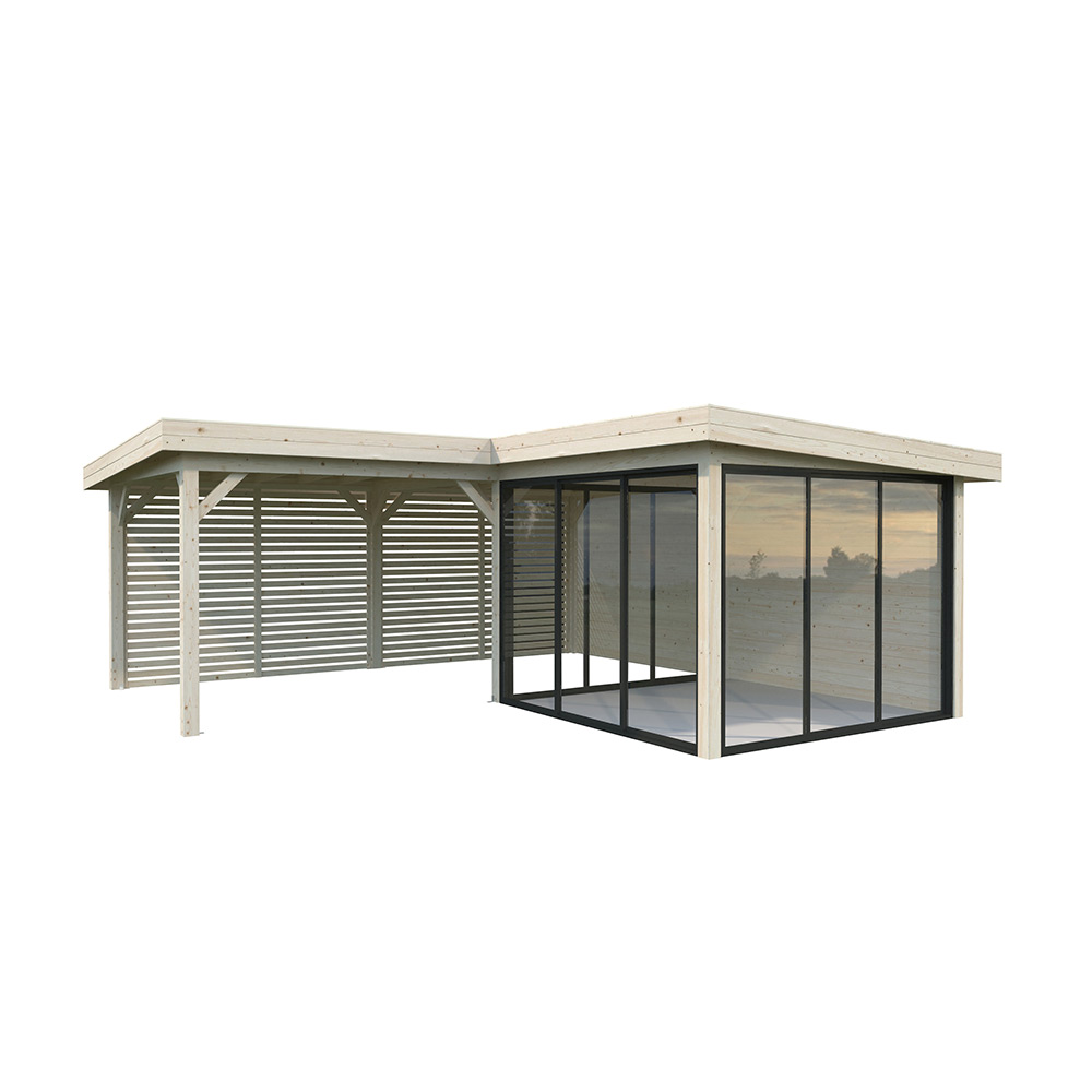 Hagestue Palmako Lenna 24,9 m2 Set 411 Slide