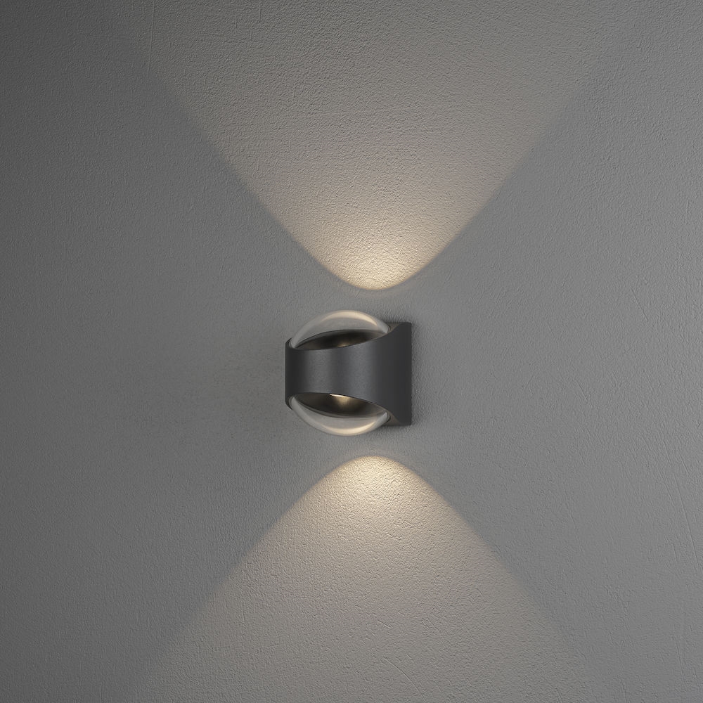 Vegglampe Gnosjö Konstsmide Bitonto Opp/Ned LED