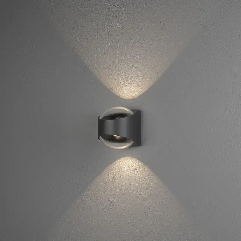 Vegglampe Gnosjö Konstsmide Bitonto Opp/Ned LED