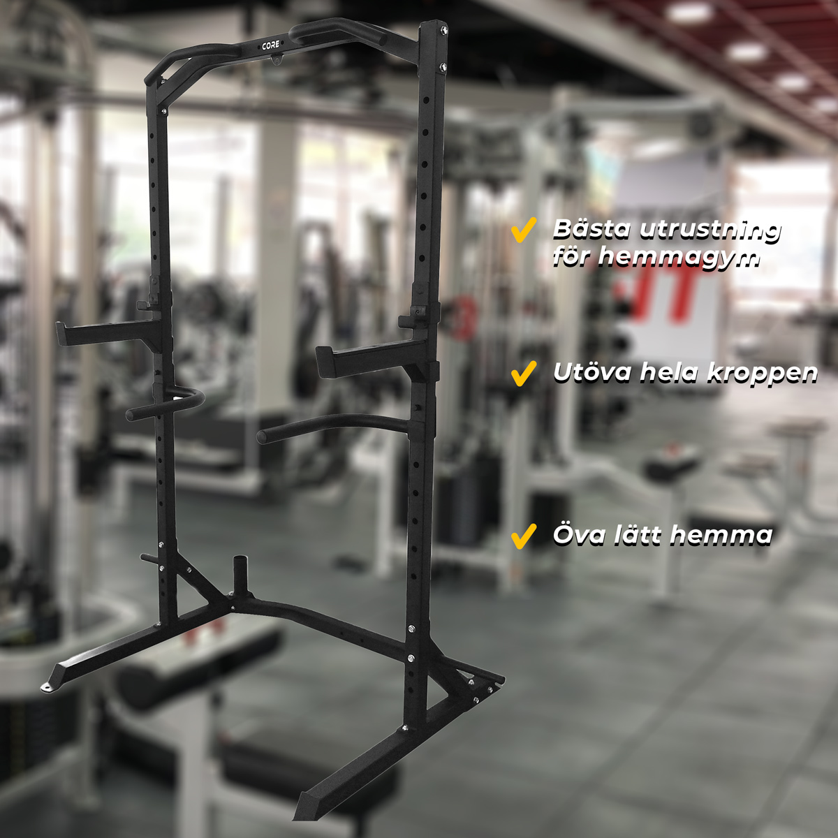Vektstangstativ Benkpress Core Half rack