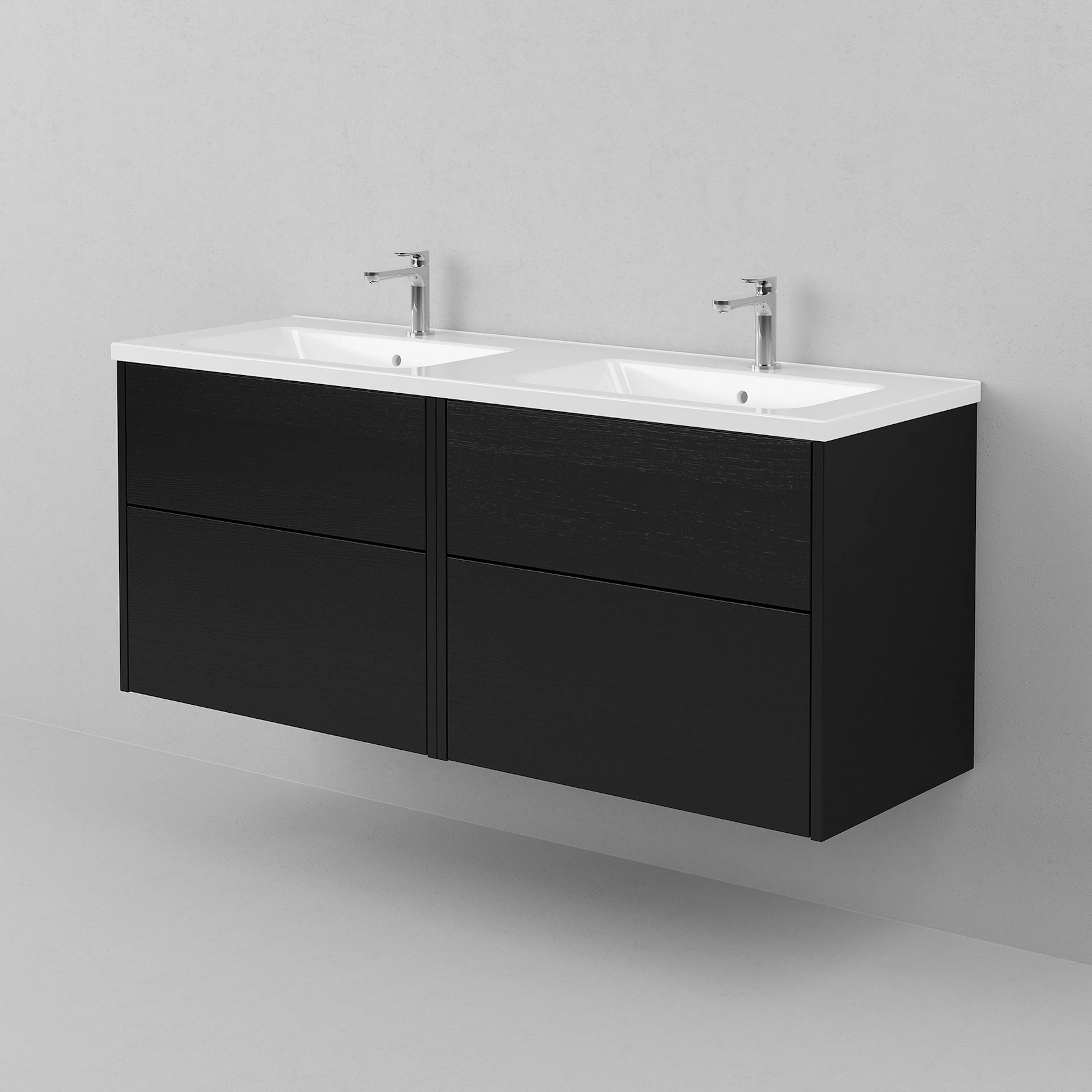 Kommod GRAND Solid 140 D Black Oak