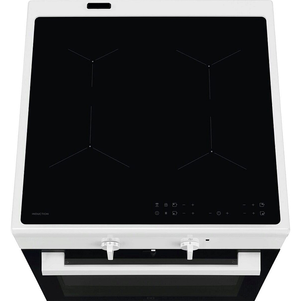 Induksjonsovn Electrolux LKI64404SW med Selvrensende Ovn og Hob2Hood