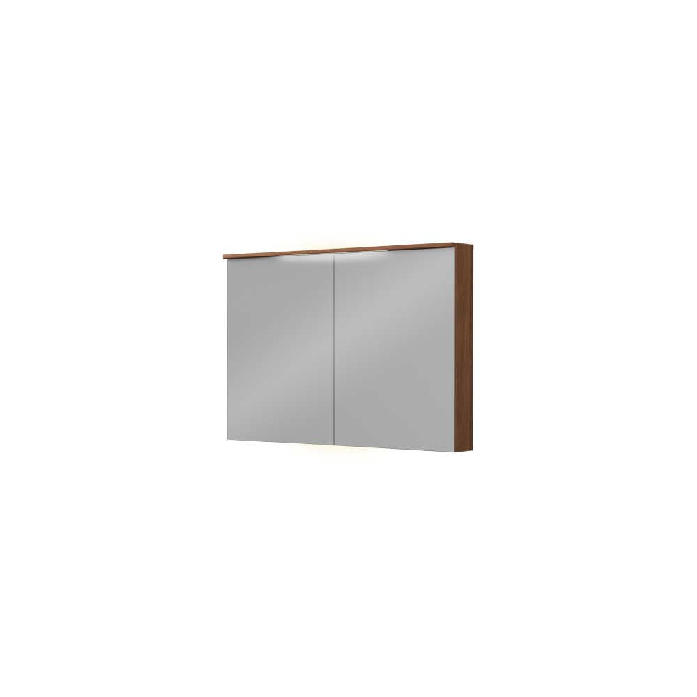 Speilskap FOSSBAD B120 D12 med Lystopp 60 + 60