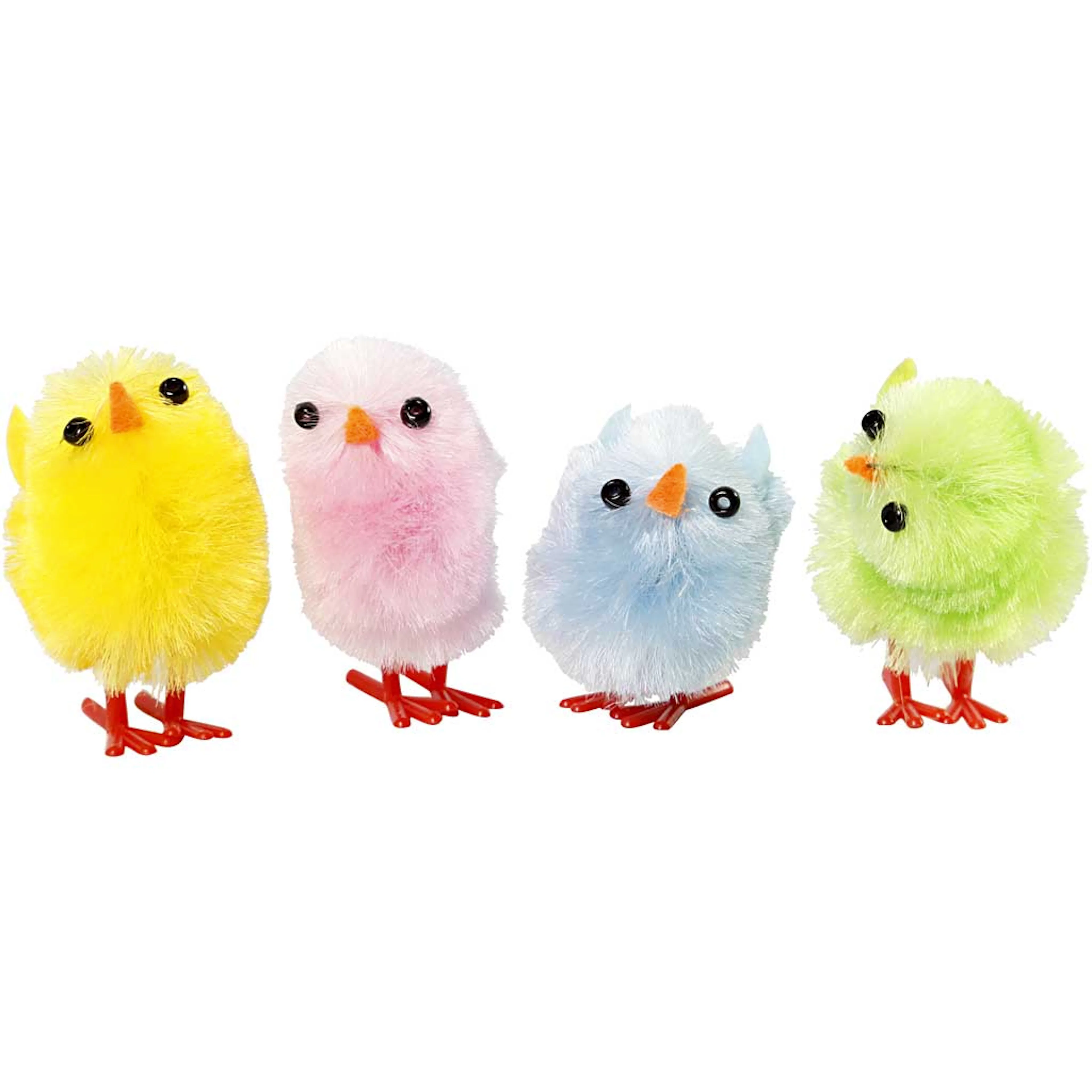 Påskekyllinger Creativ Company Pastellfarger 12 stk/1 Pk