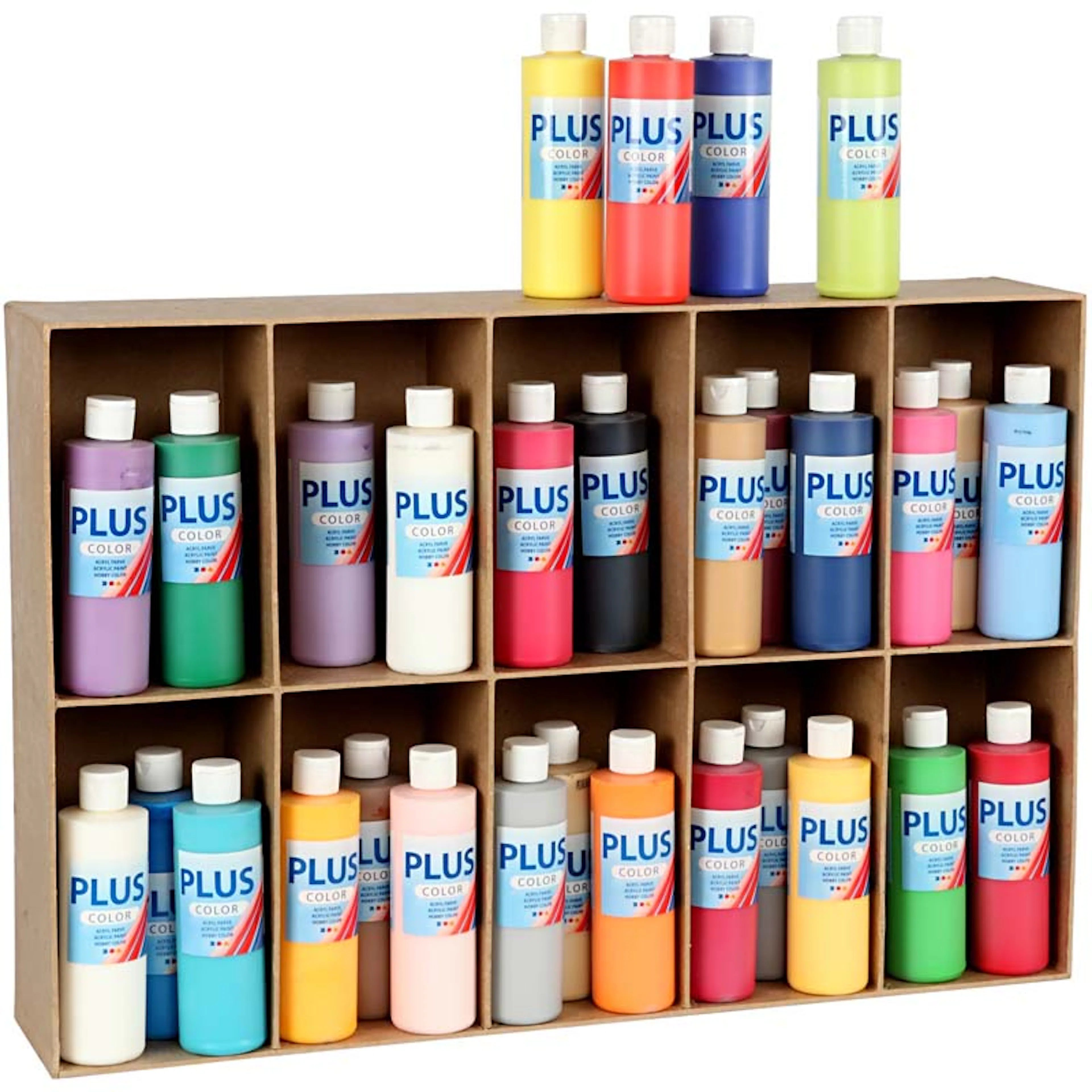 Hobbyfarge Creativ Company Plus Color Ass Farger 30x250 ml/1 Pk