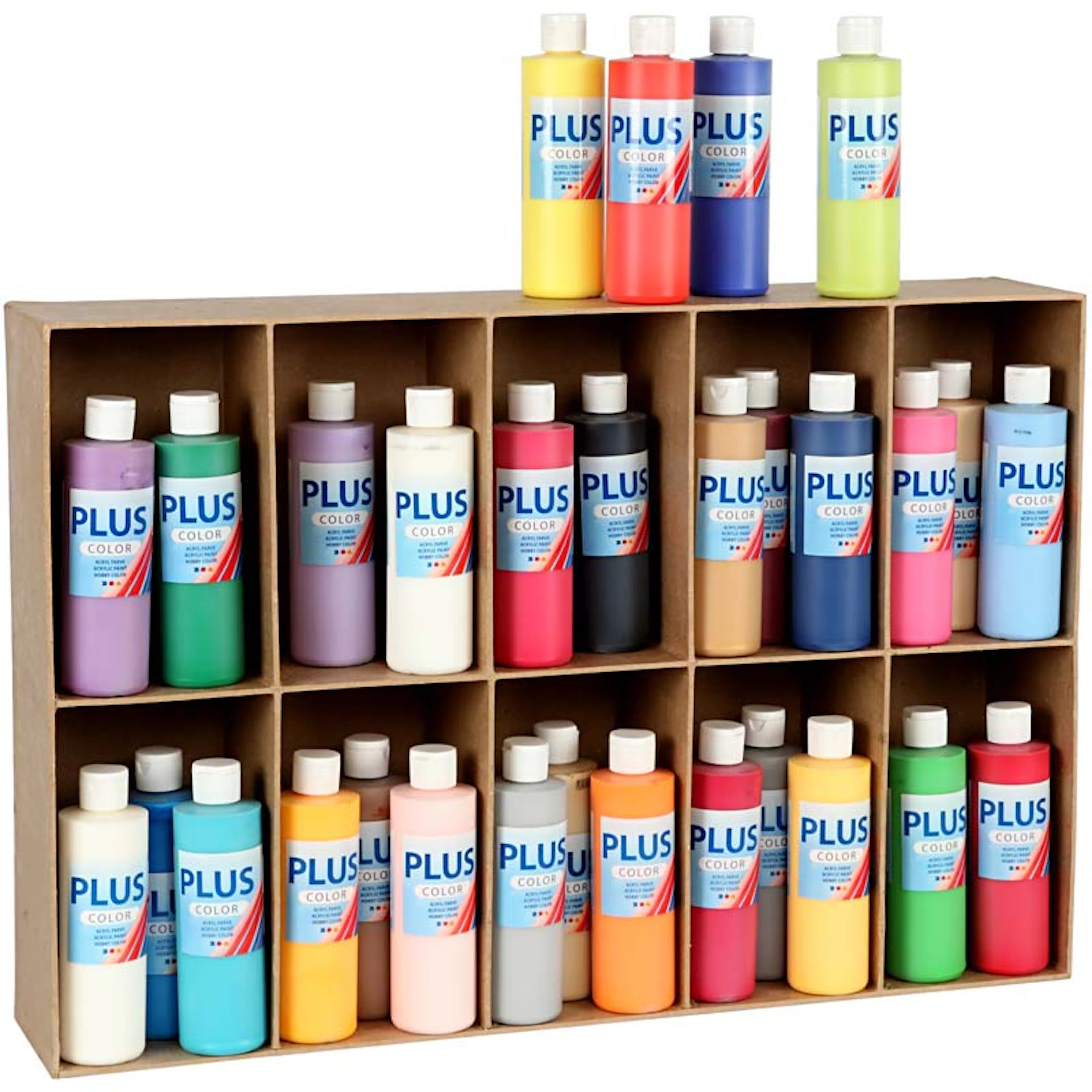 Hobbyfarge Creativ Company Plus Color Ass Farger 30x250 ml/1 Pk