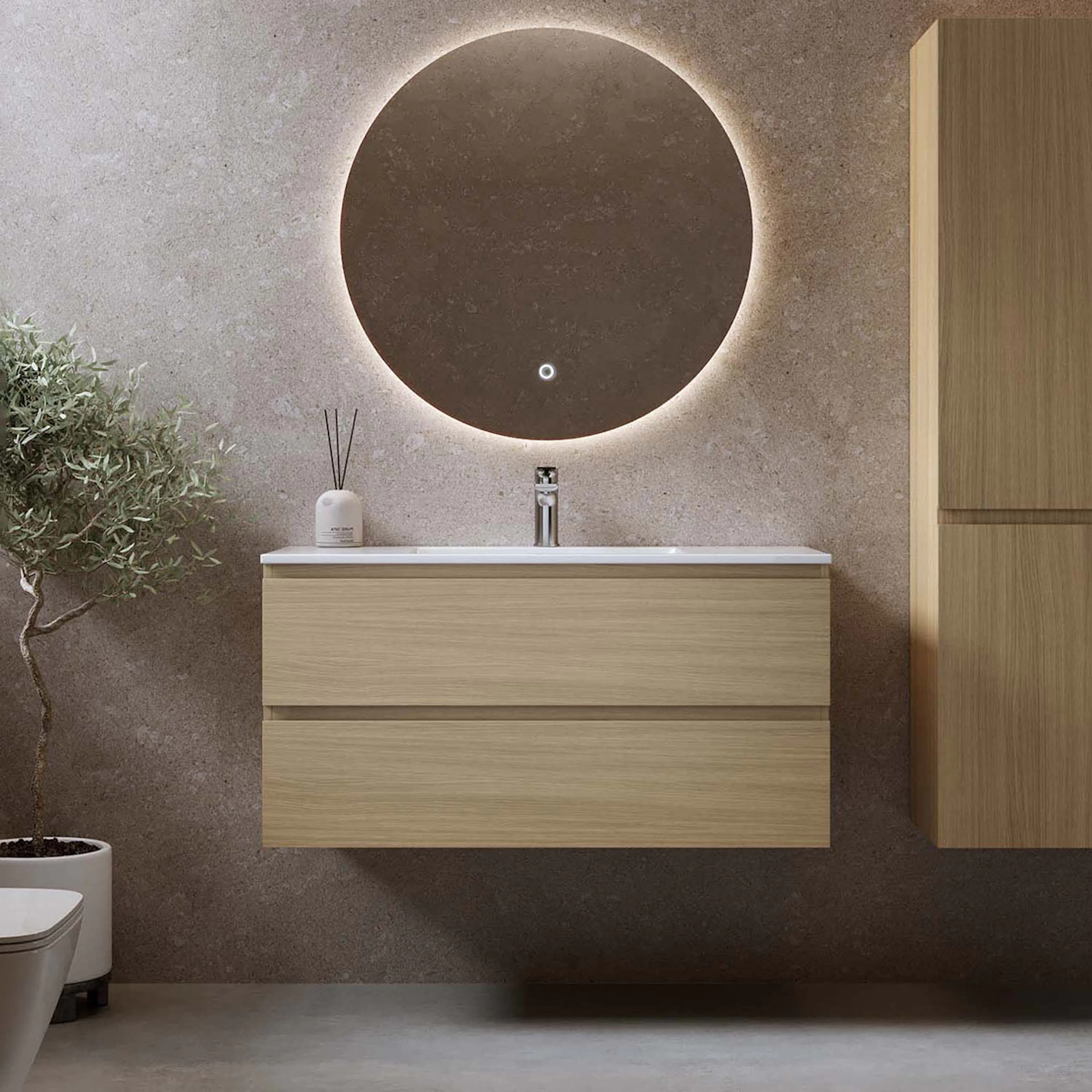 Servantskap Bathlife Eufori Lys Eik