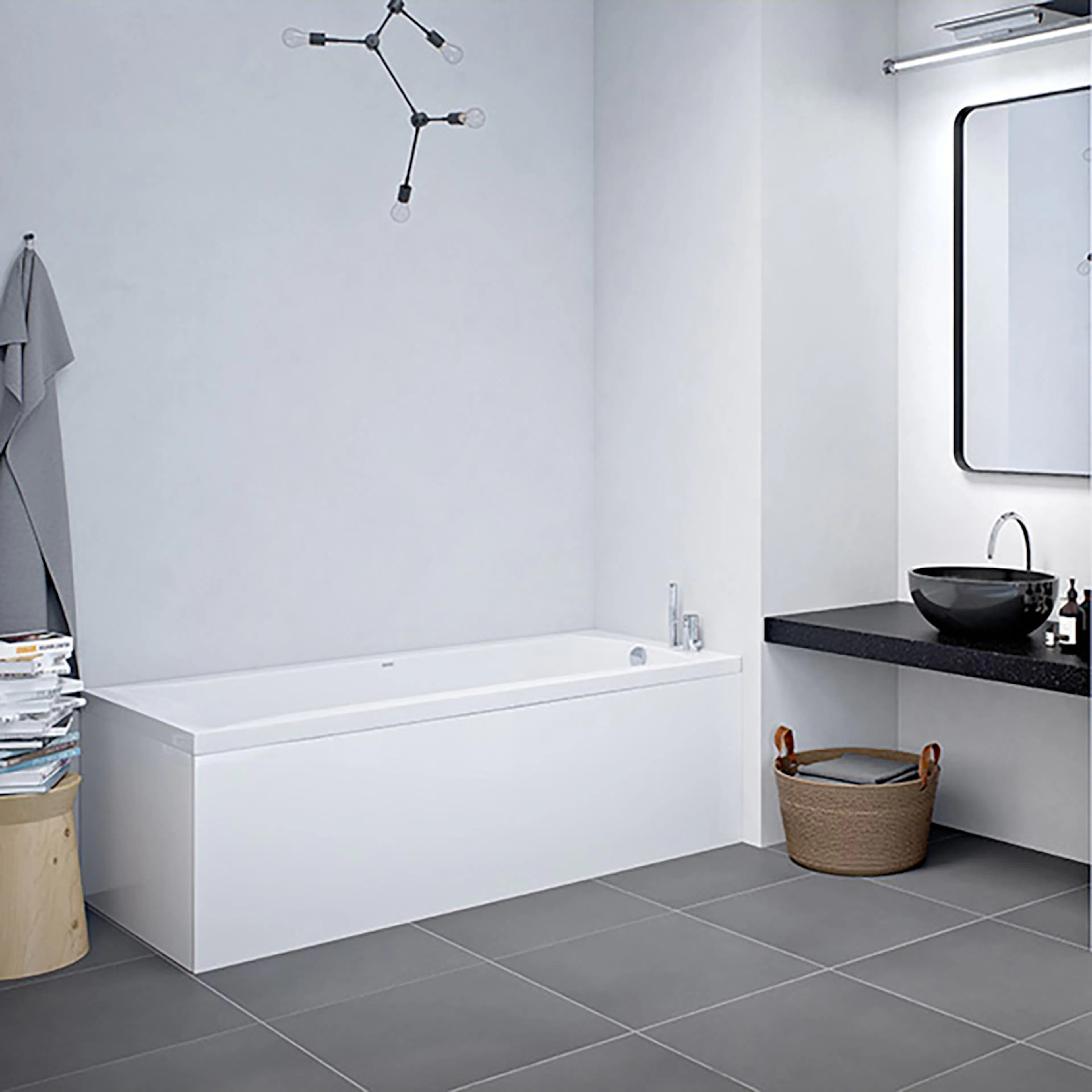 Badekar Strømberg Delta 1700x750 mm