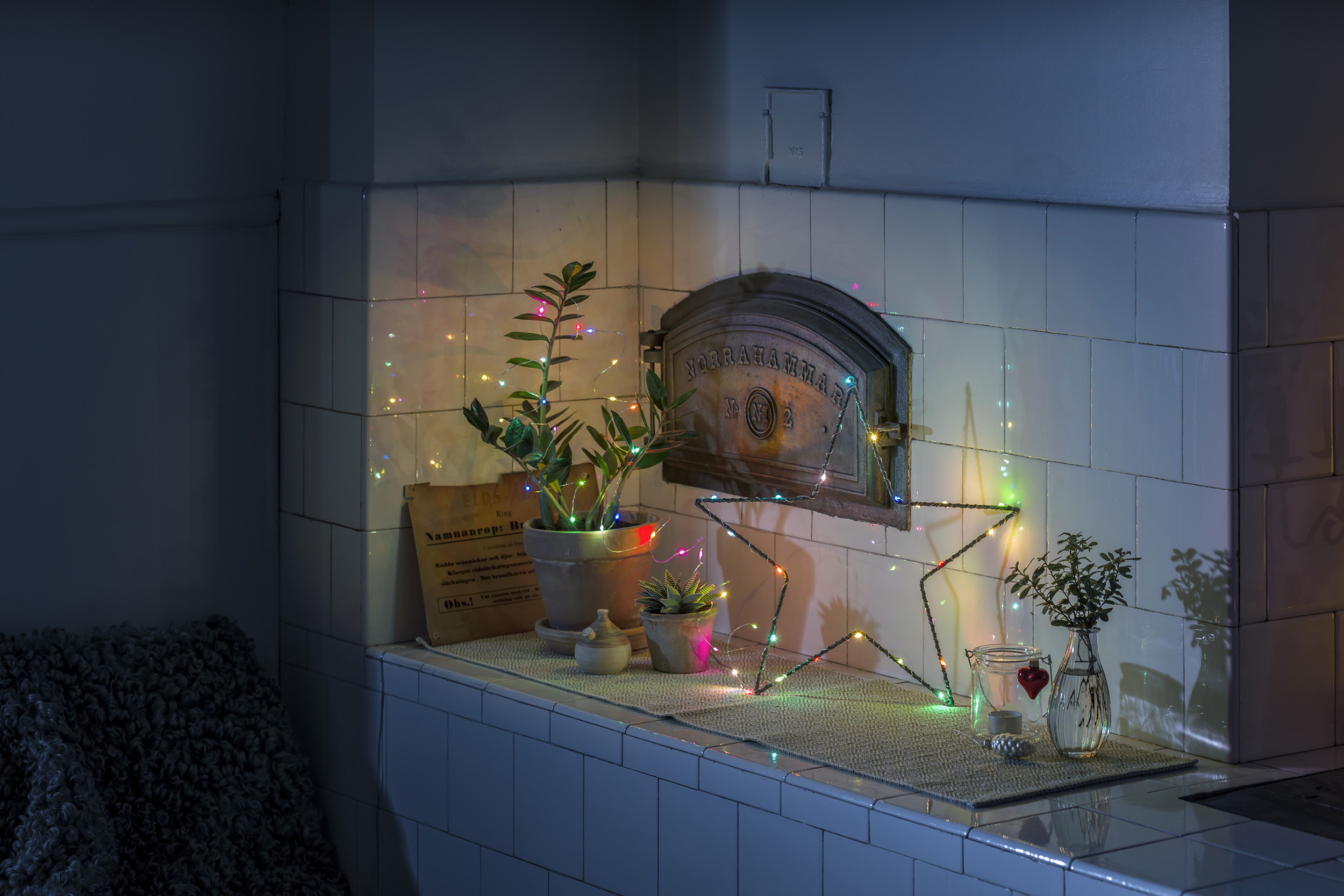 Lyslenke Gnosjö Konstsmide Micro-LED Flerfarget