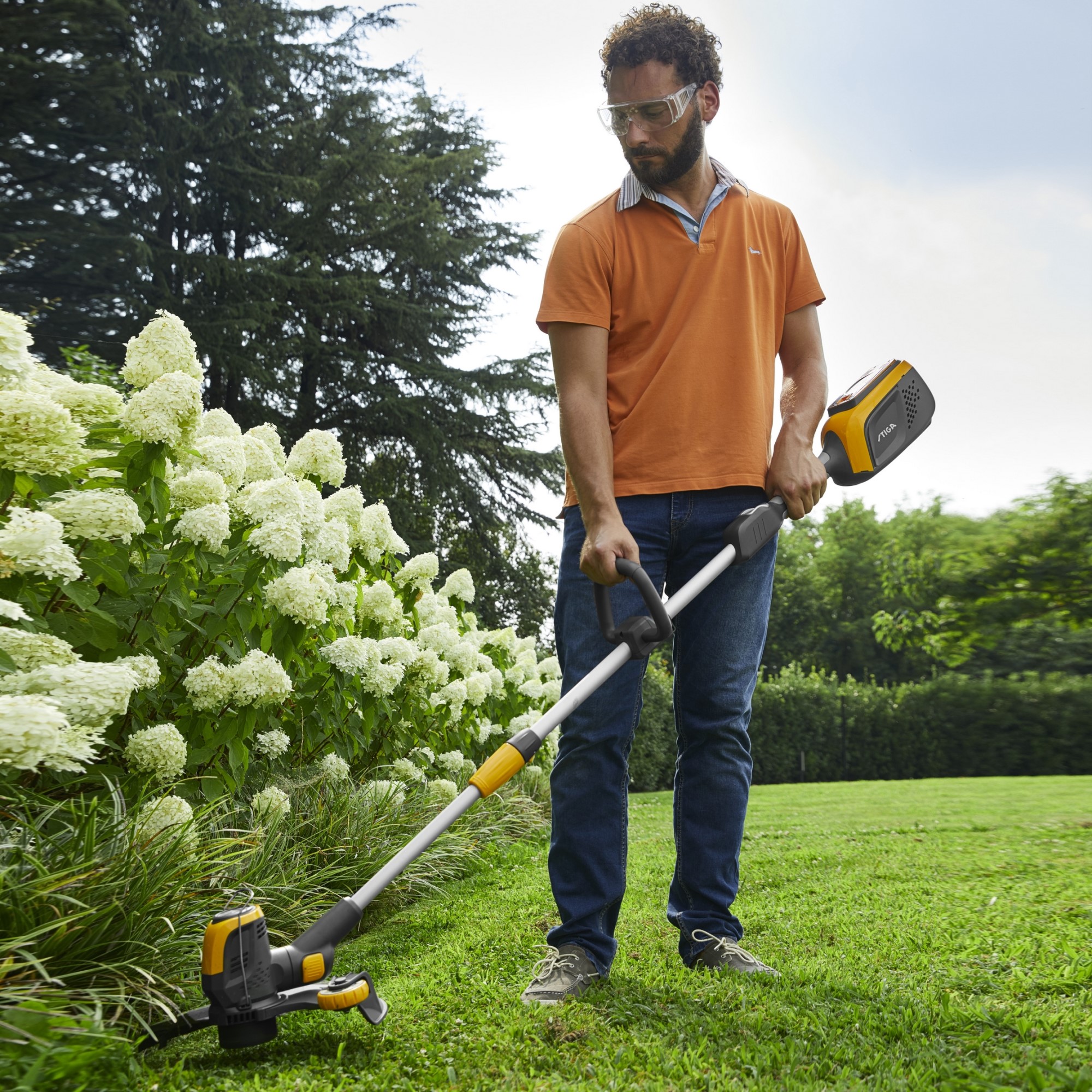 Gresstrimmer Stiga GT 500e Uten Batteri og Lader