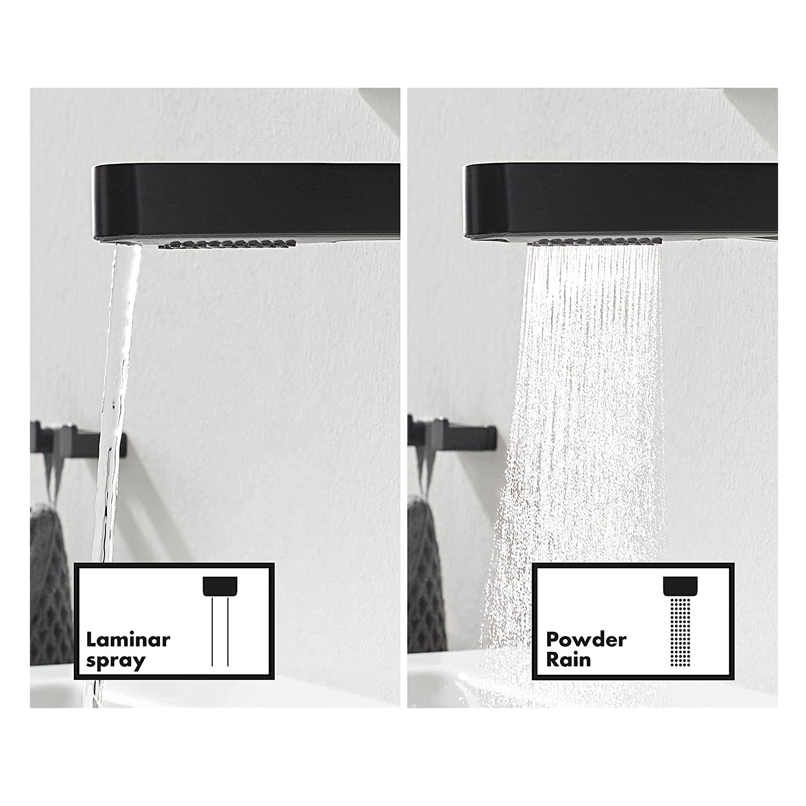 Servantbatteri Hansgrohe Finoris 230 med Uttrekkbar Hånddusj 2jet