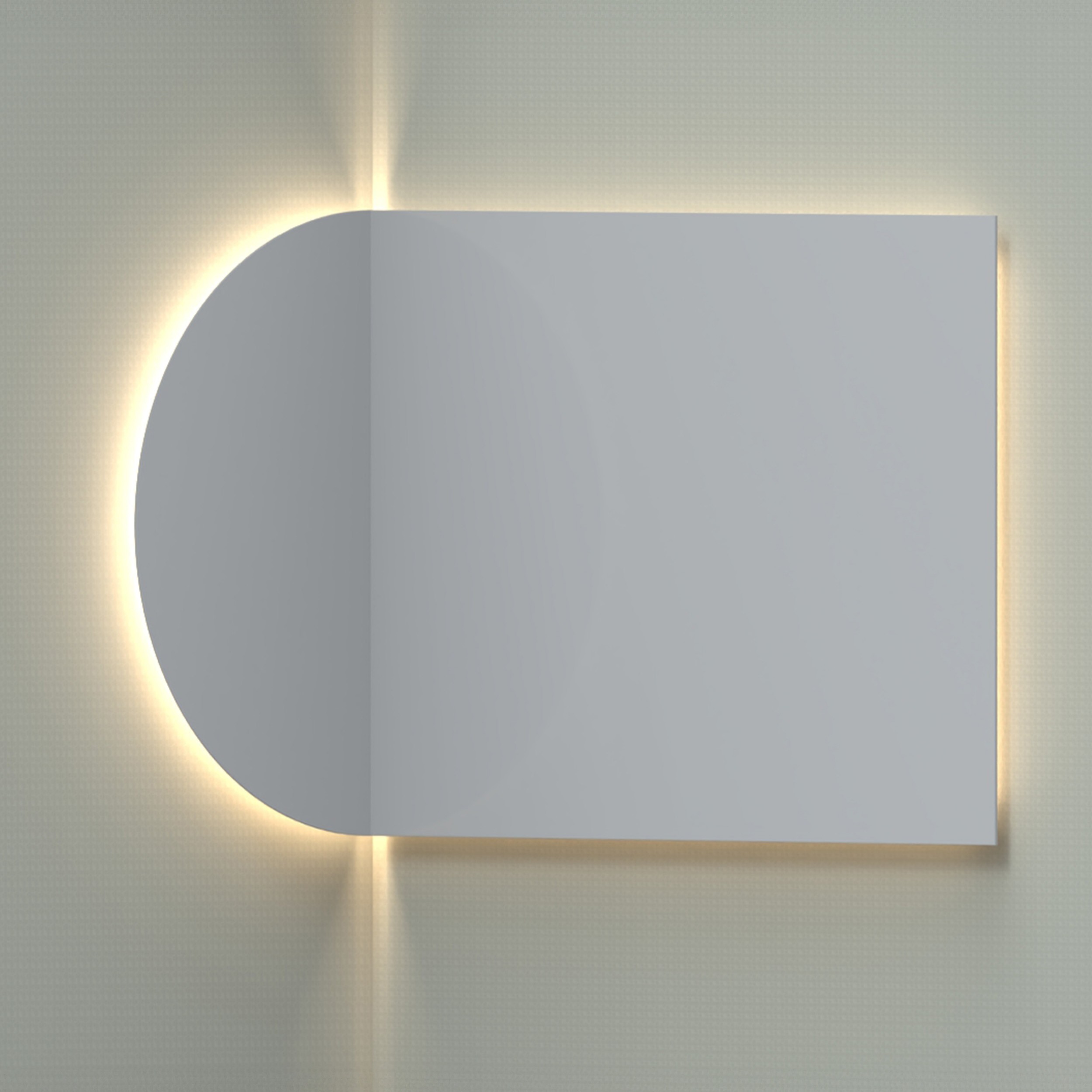 Speil Vidi Aura med LED-belysning